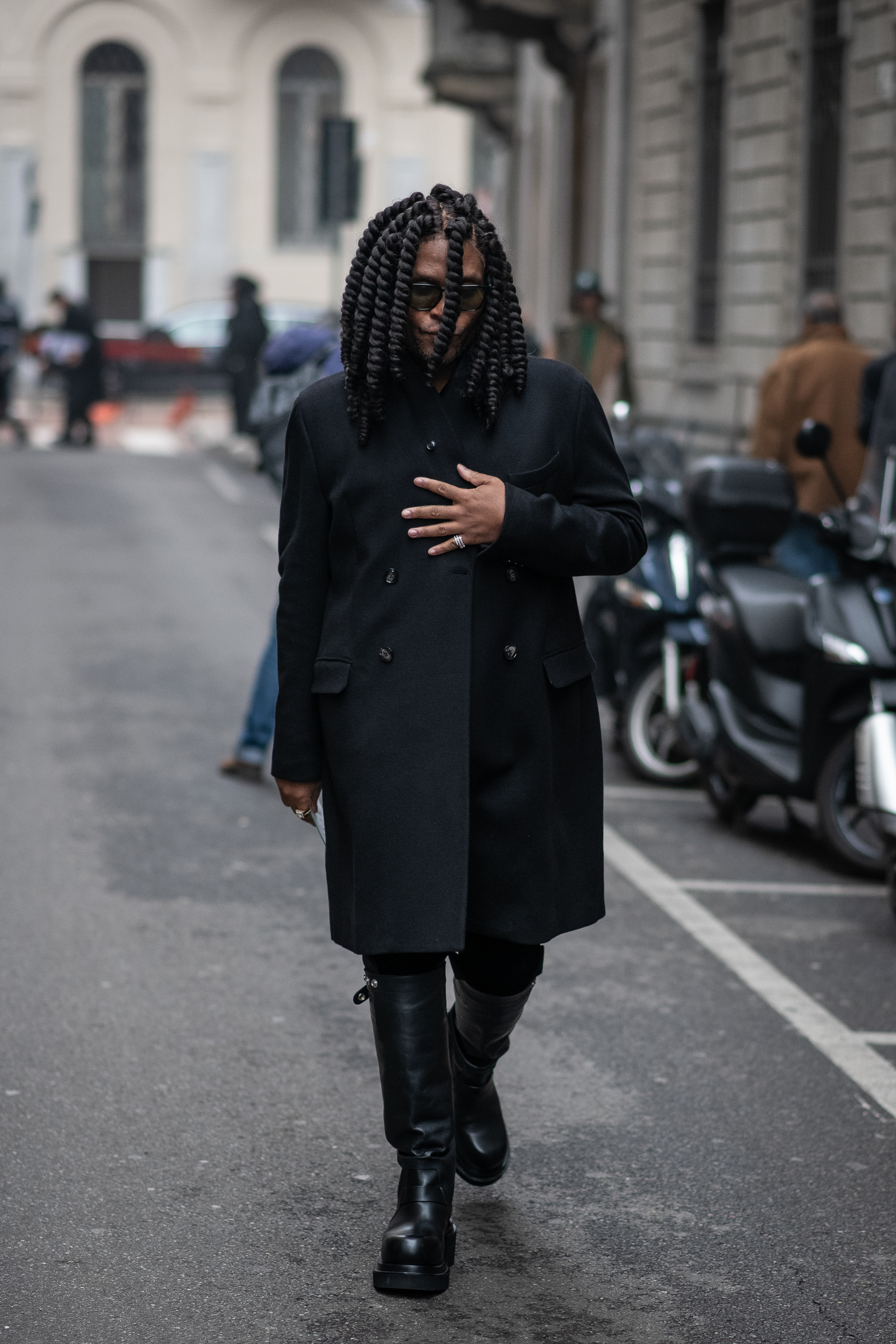 Milan Men's Street Style Fall 2023 Shows