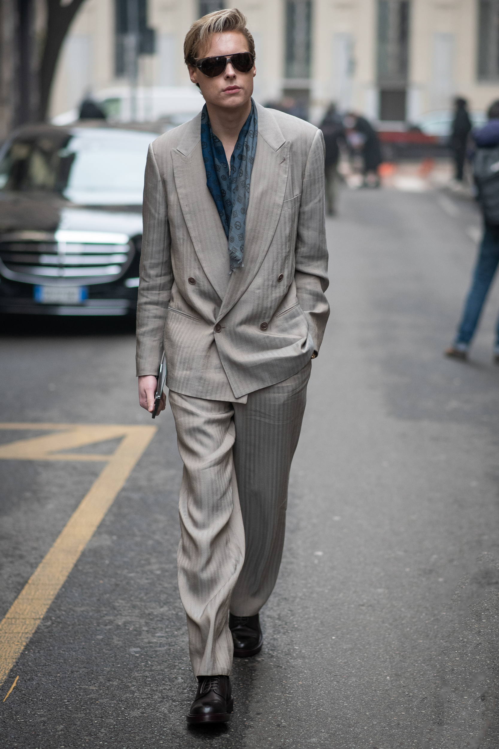 Milan Men's Street Style Fall 2023 Shows