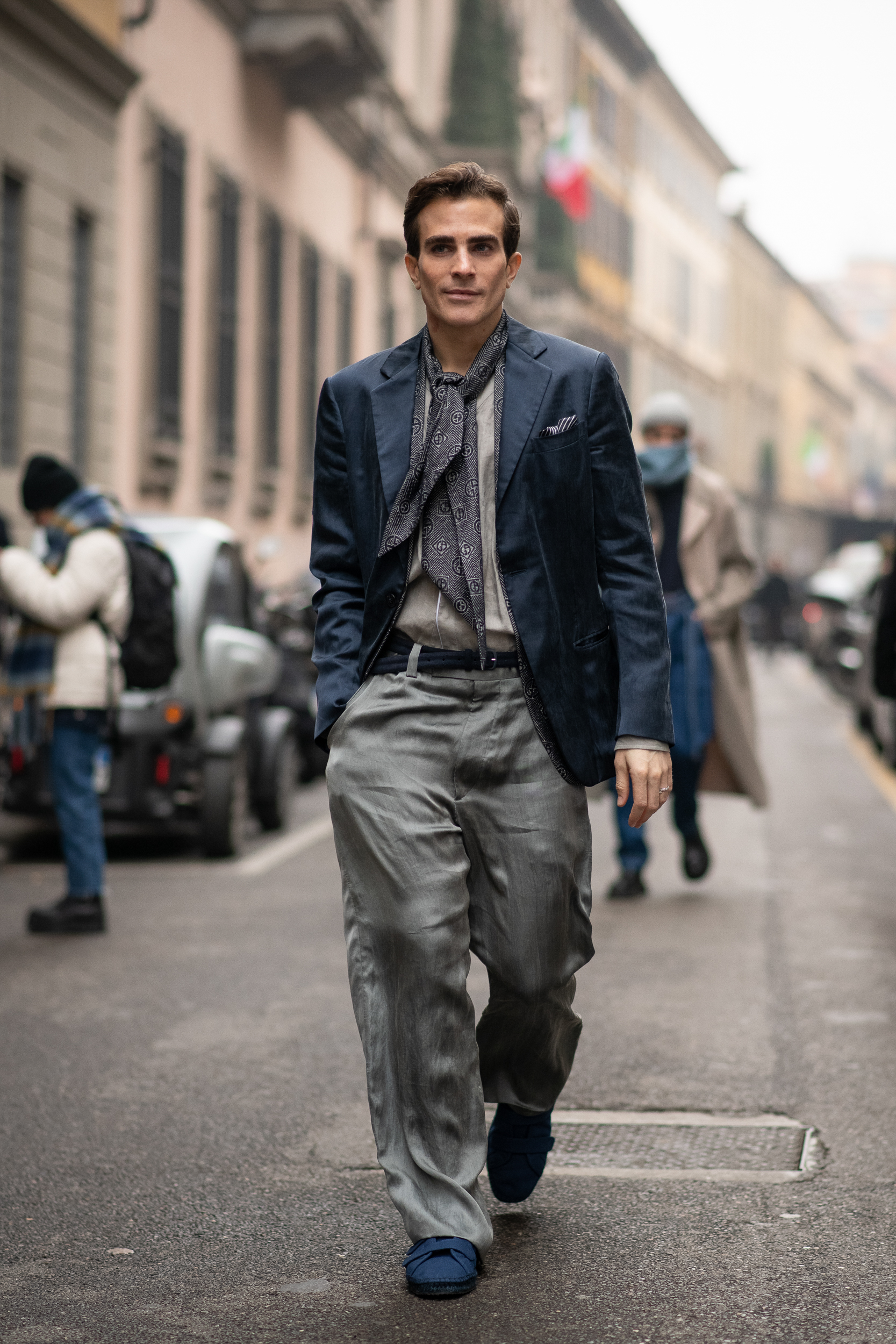 Milan Men's Street Style Fall 2023 Shows