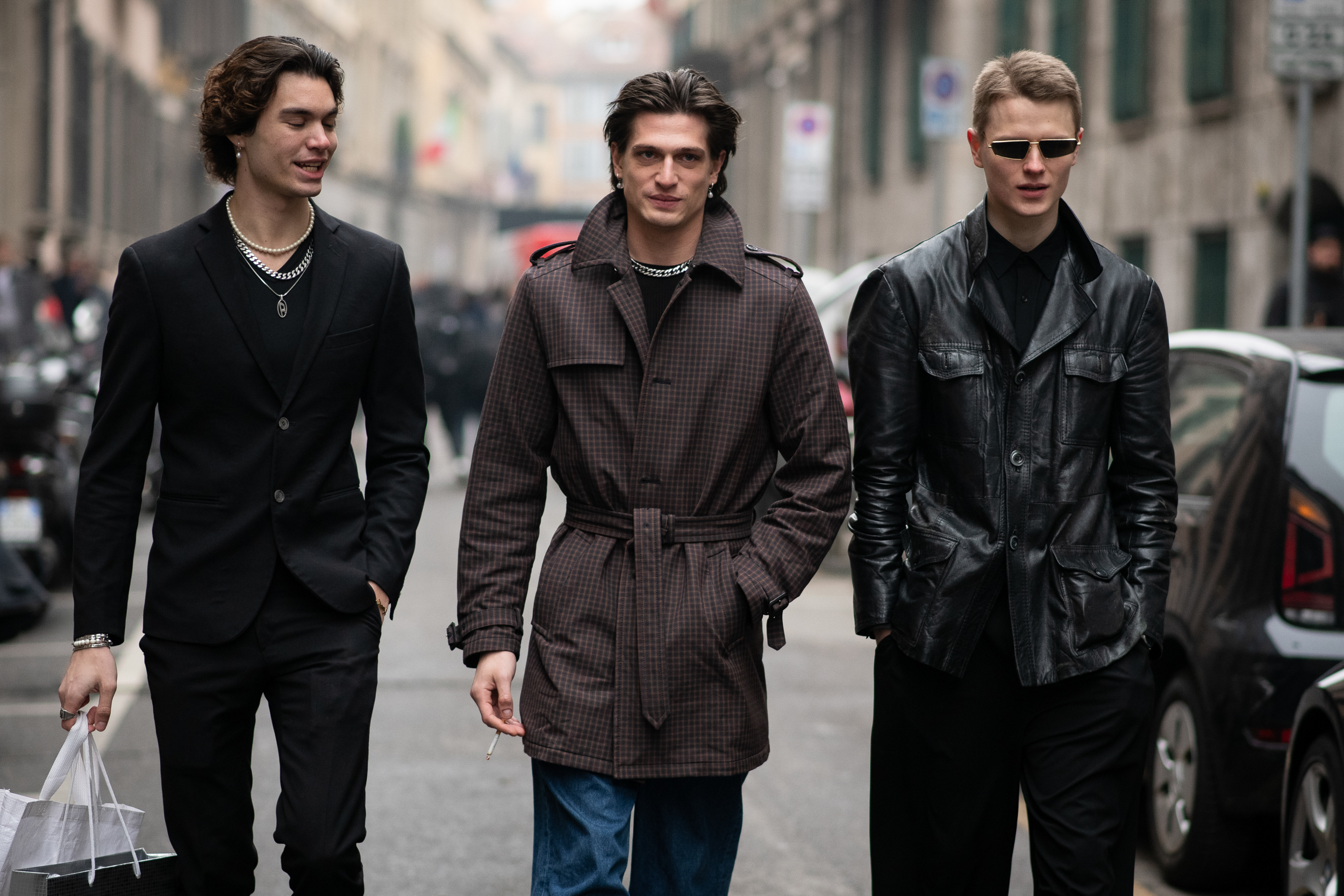 Milan Men's Street Style Fall 2023 Shows