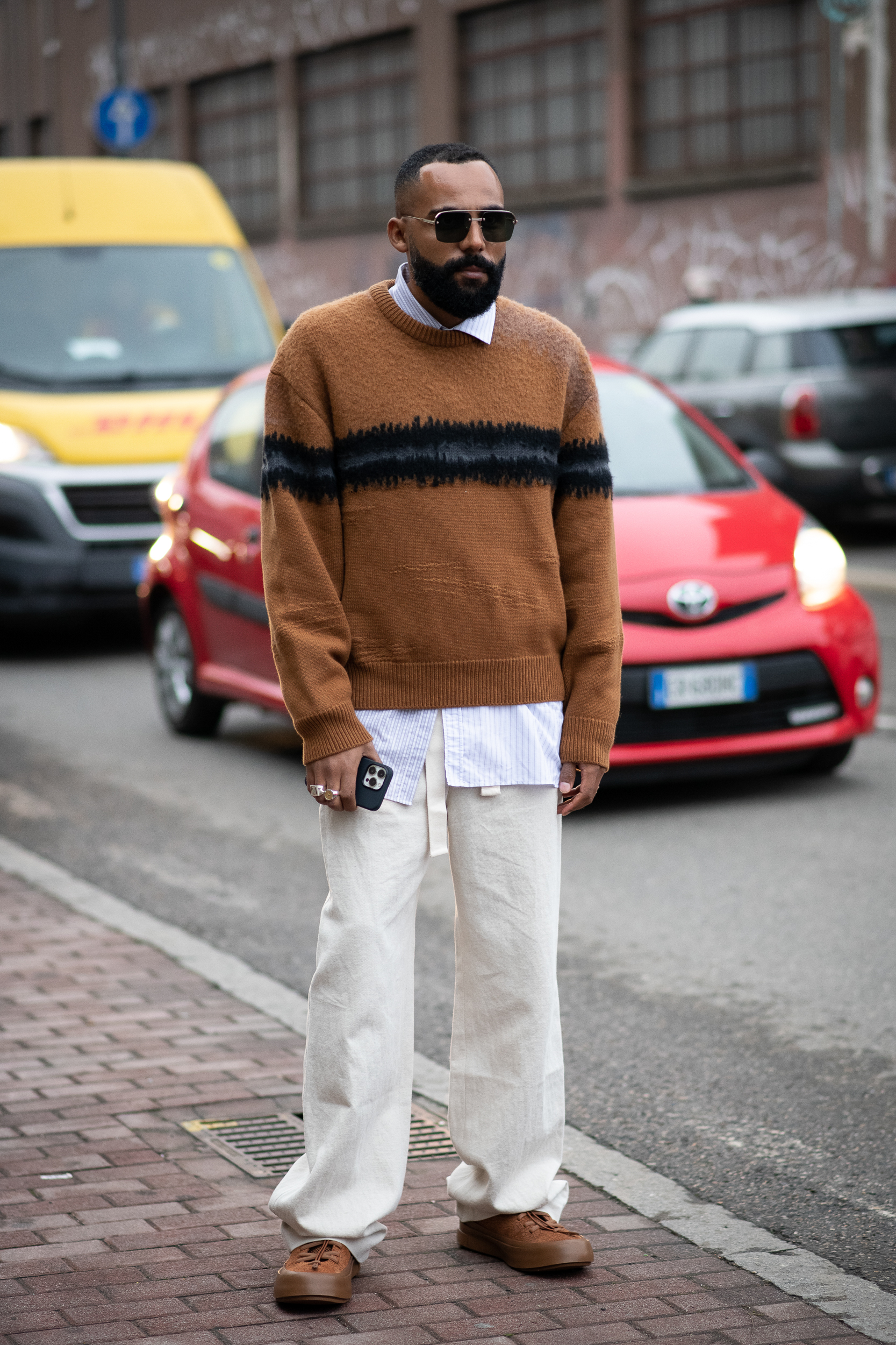 Milan Men's Street Style Fall 2023 Shows