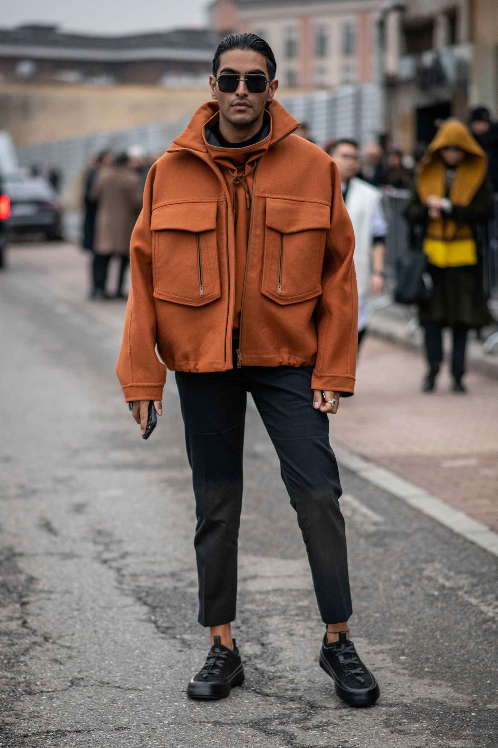 Milan Men's Street Style Fall 2023 Shows