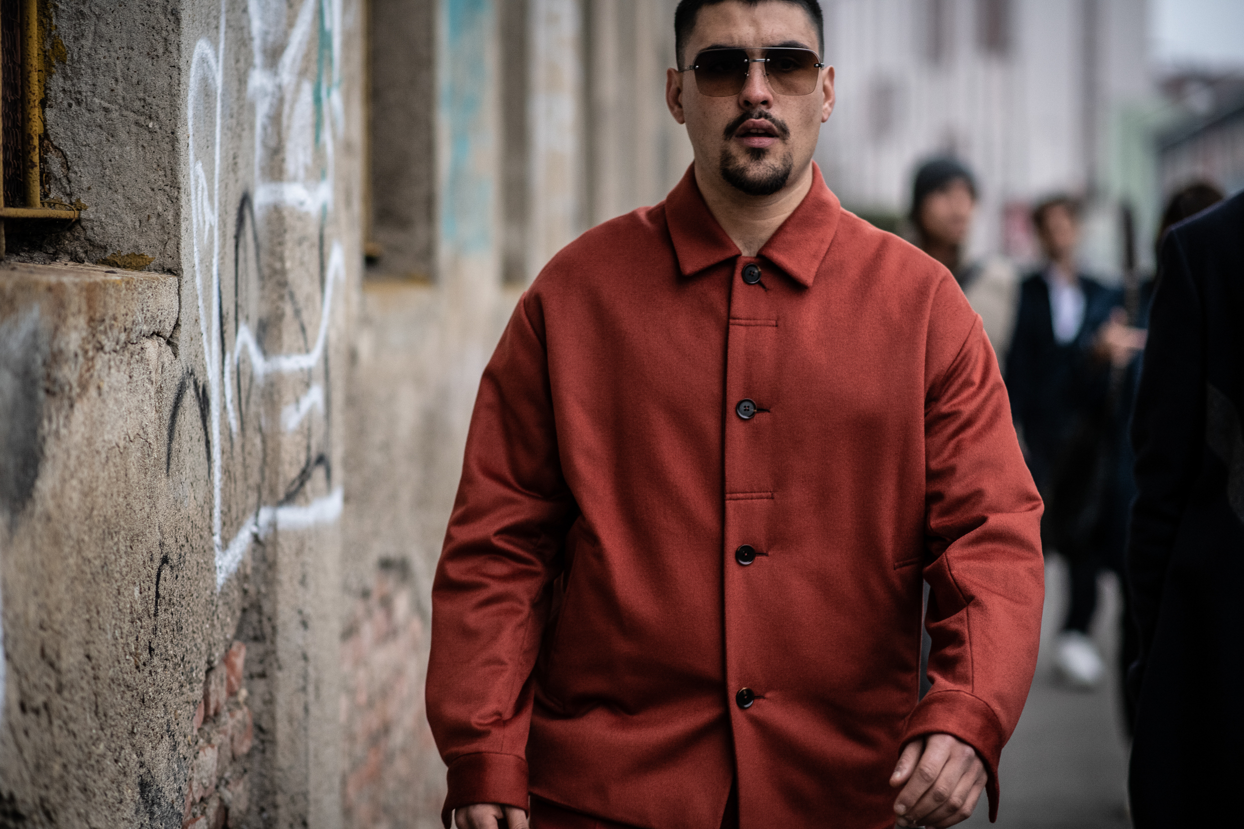 Milan Men's Street Style Fall 2023 Shows