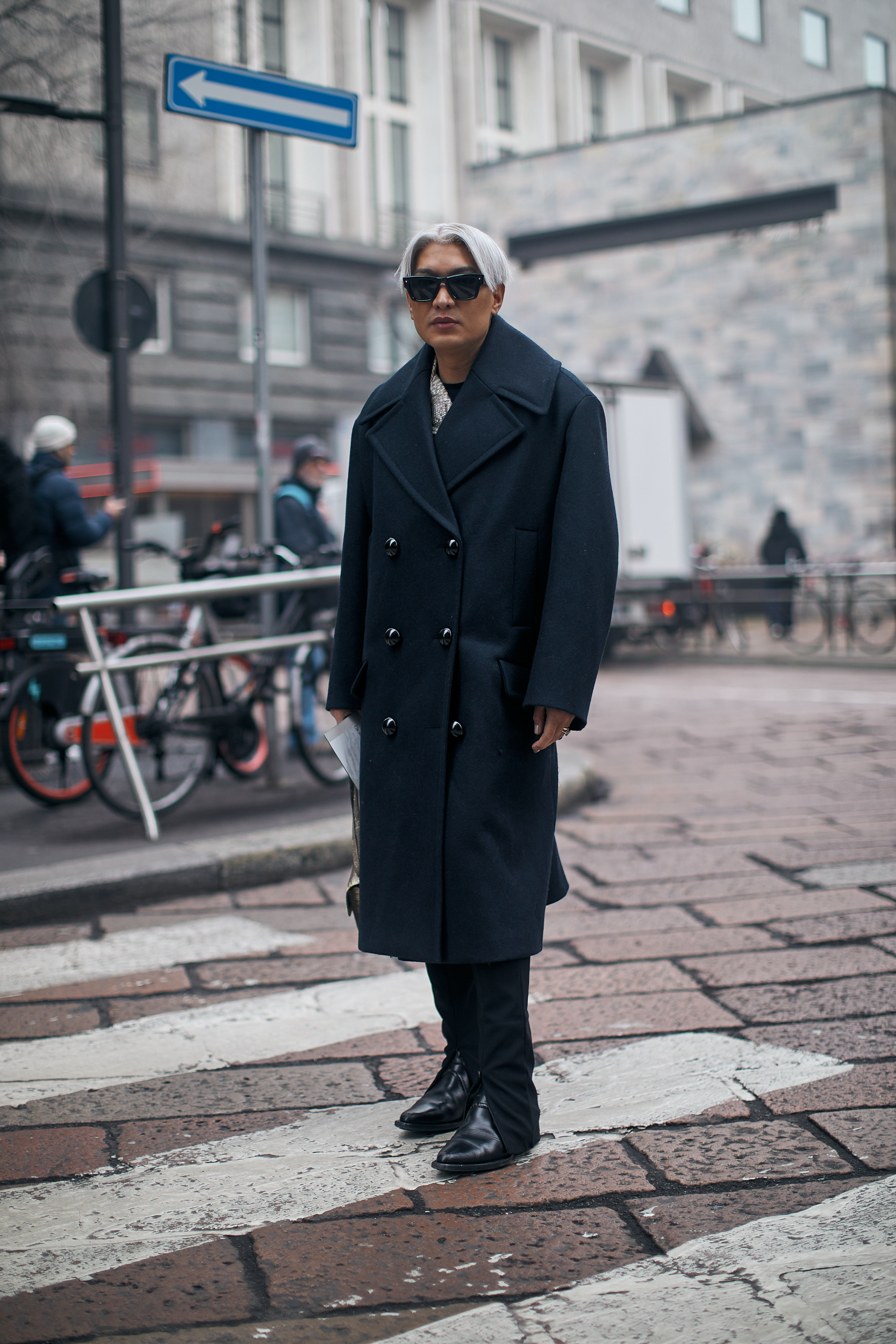 Milan Men's Street Style Fall 2023 Shows