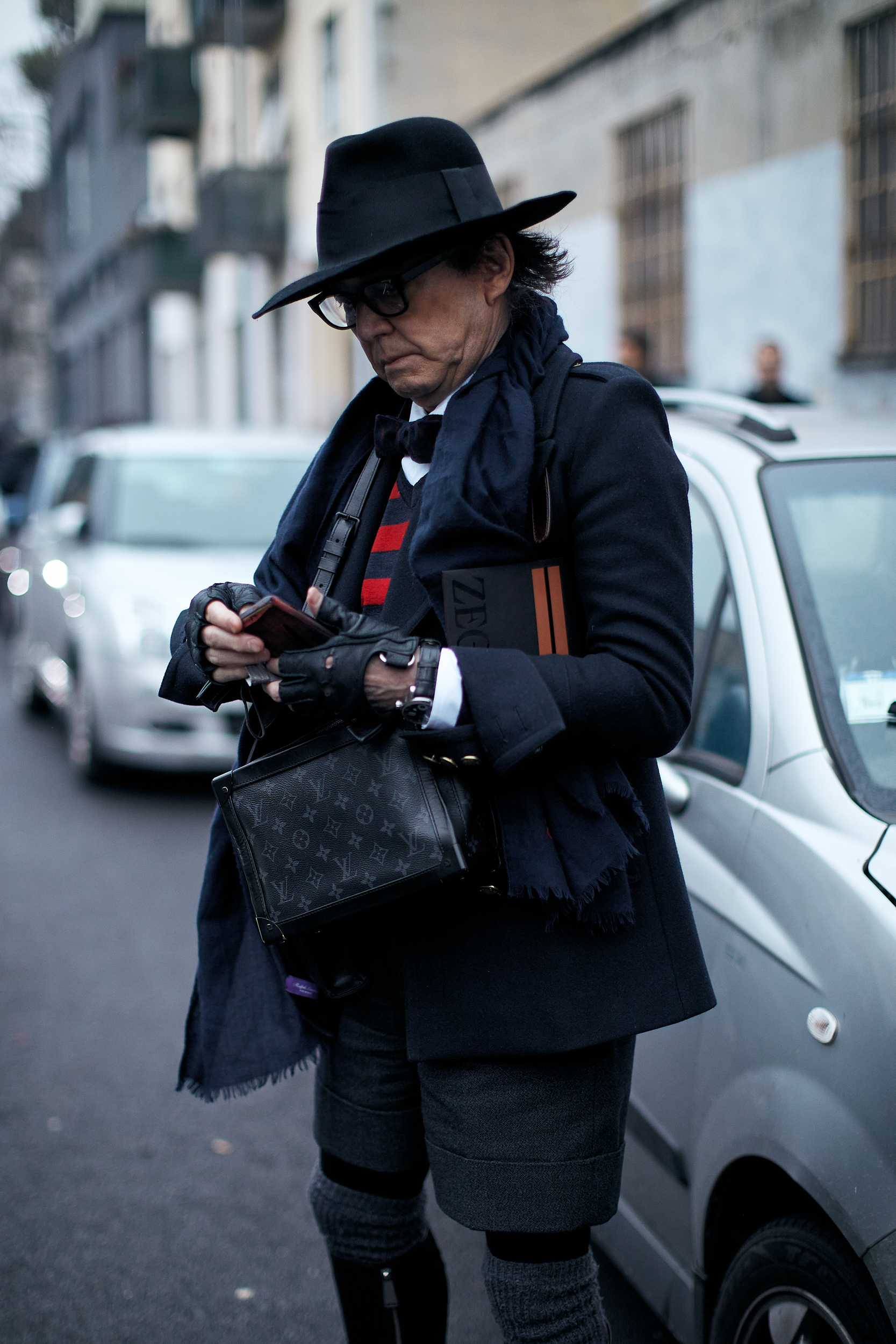 Milan Men's Street Style Fall 2023 Shows