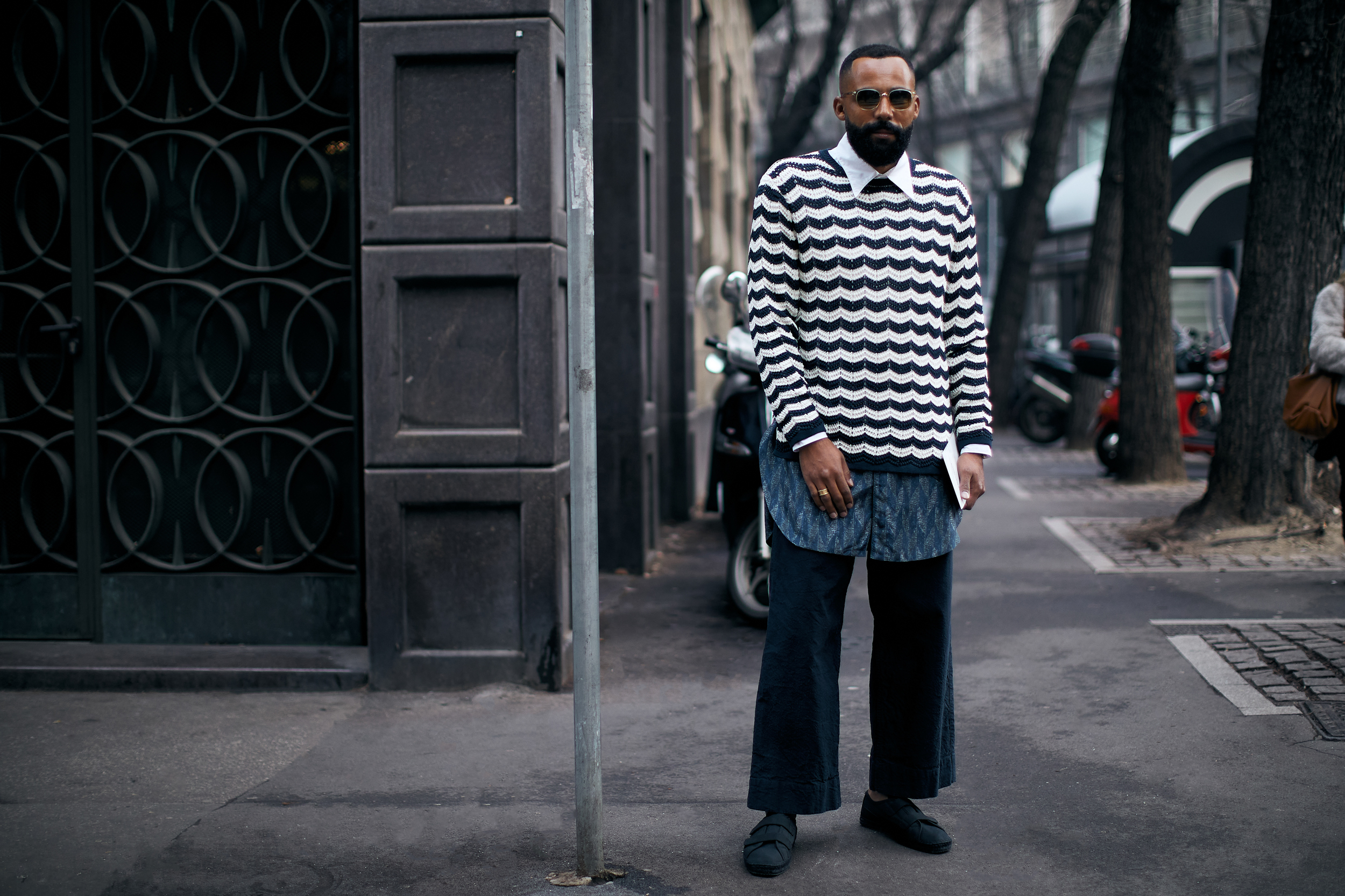 Milan Men's Street Style Fall 2023 Shows