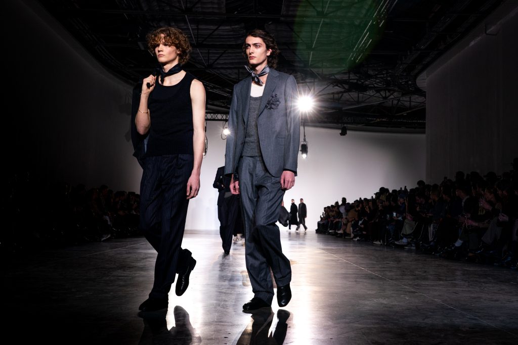 Officine Generale  Fall 2023 Men’s Fashion Show Atmosphere
