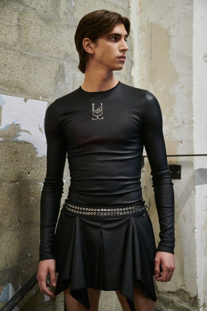 Ludovic De Saint Sernin  Fall 2023 Men’s Fashion Show Backstage