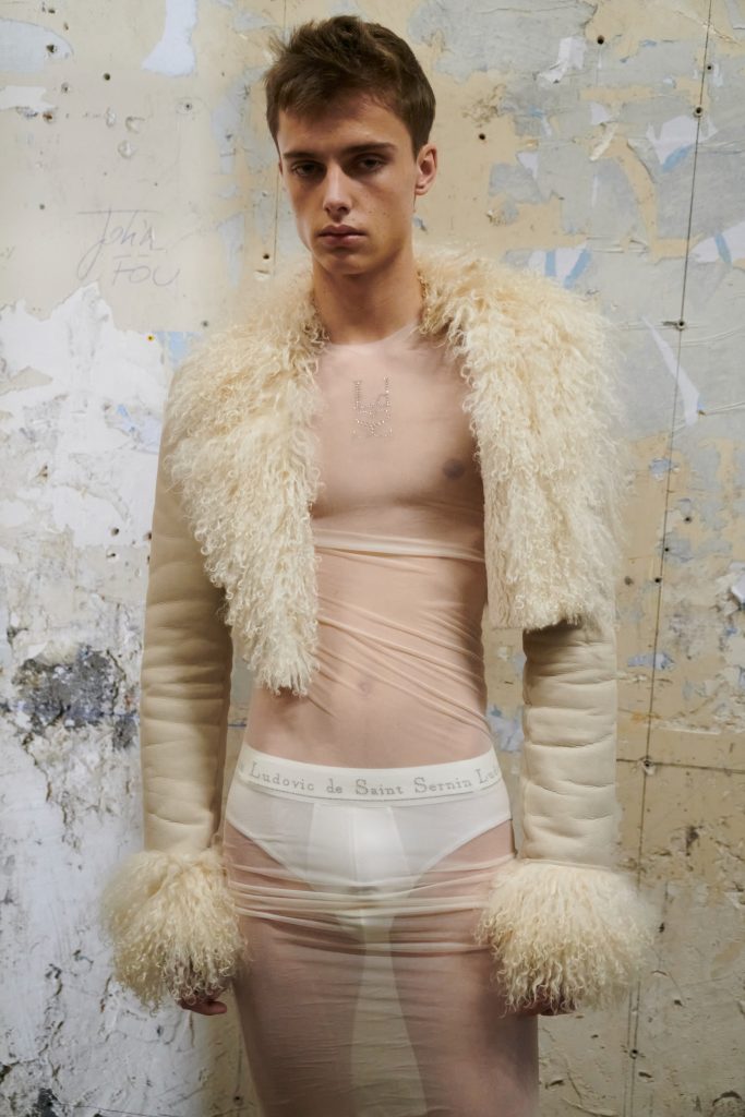 Ludovic De Saint Sernin  Fall 2023 Men’s Fashion Show Backstage
