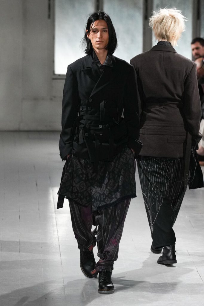 Yohji Yamamoto  Fall 2023 Men’s Fashion Show