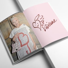 the five rules of Westwood-ism Insight article header with photo of Vivienne Westwood by Juergen Teller