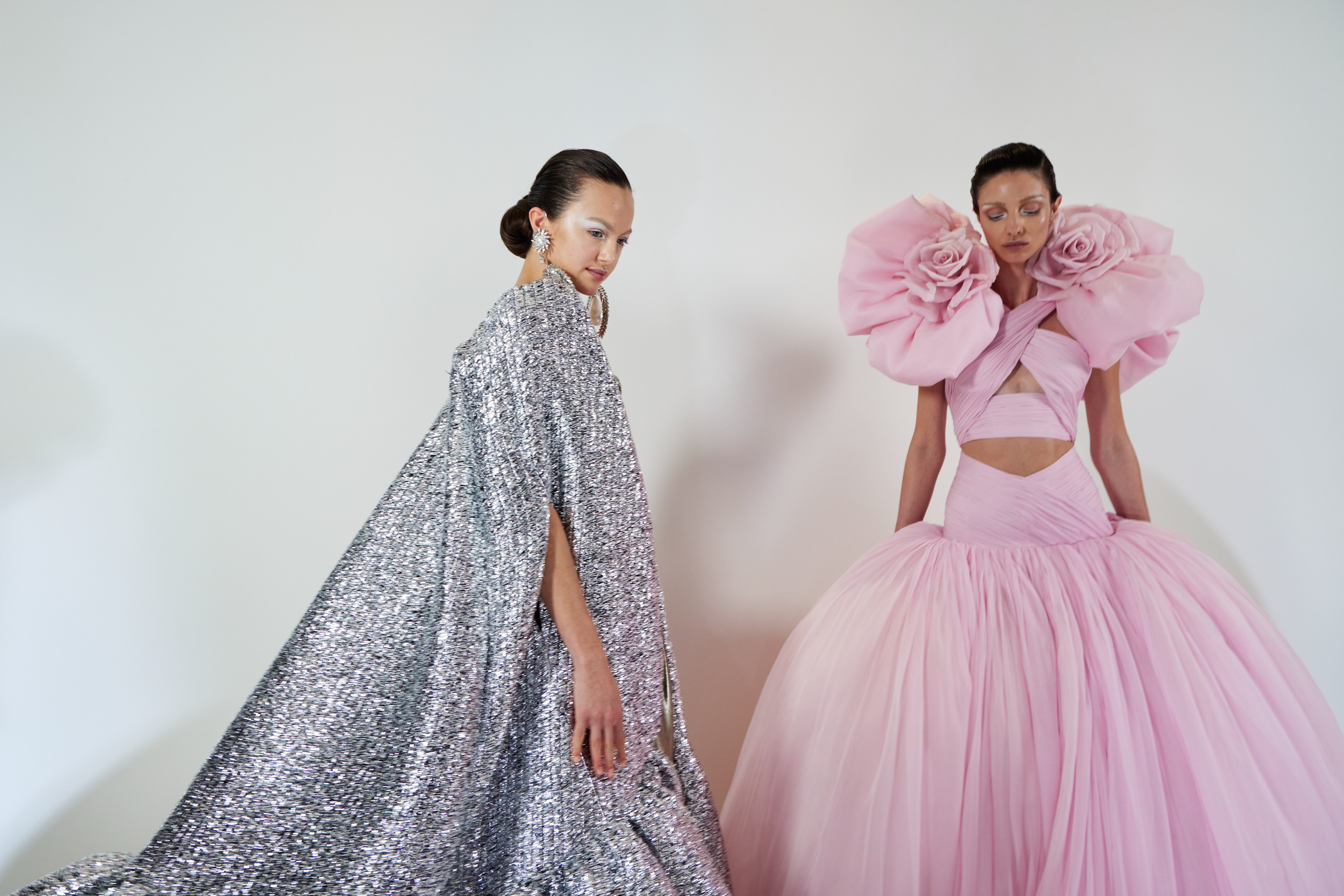 Giambattista Valli Spring 2023 Couture Fashion Show Backstage