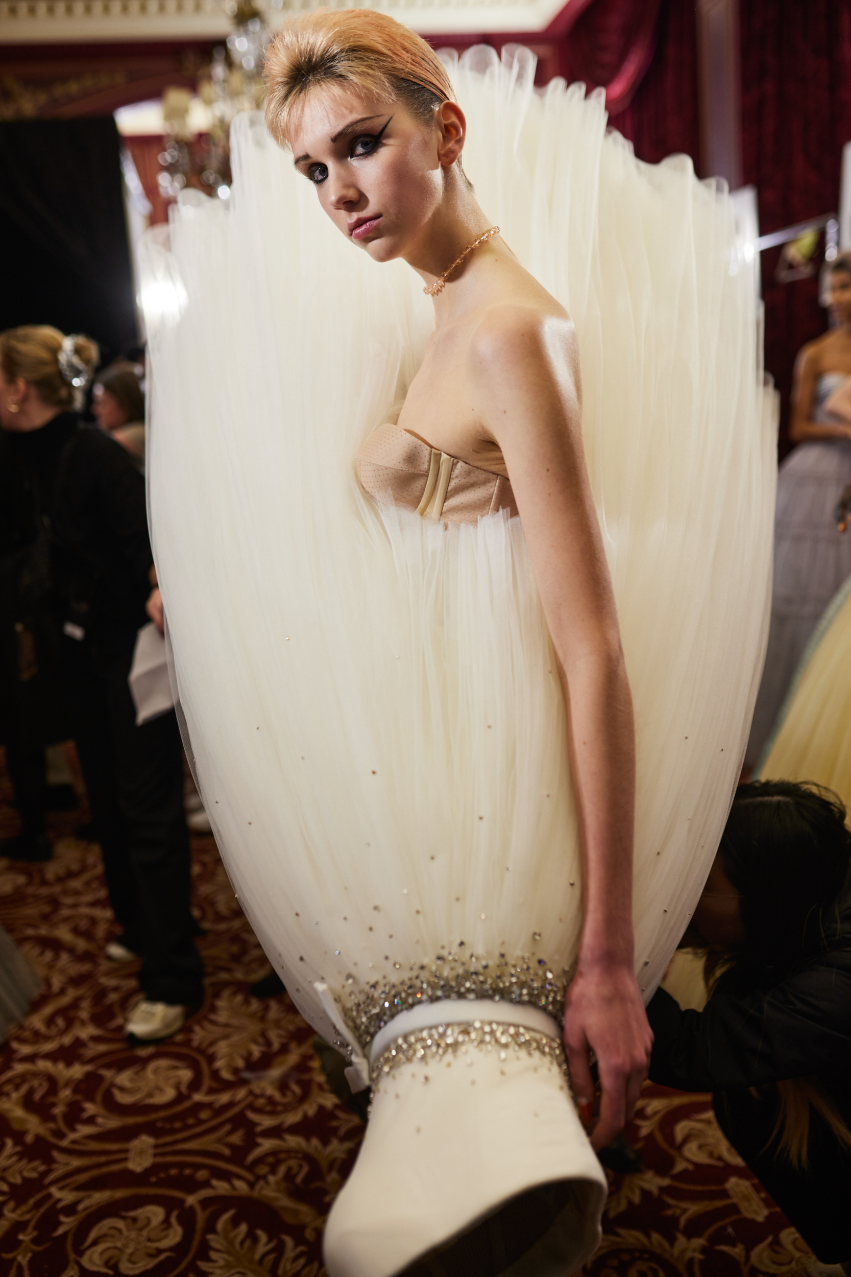 Viktor & Rolf Spring 2023 Couture Fashion Show Backstage