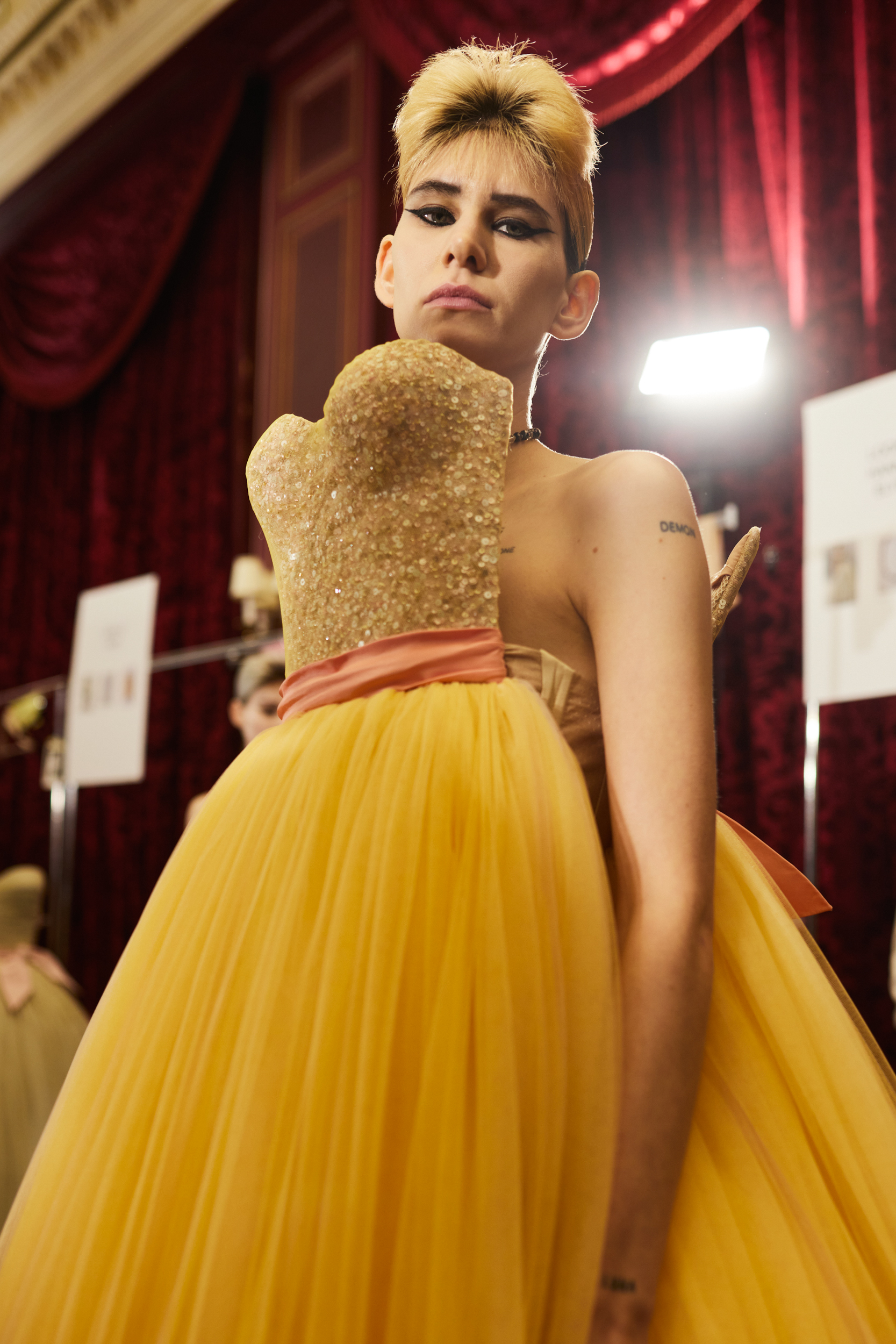 Viktor & Rolf Spring 2023 Couture Fashion Show Backstage