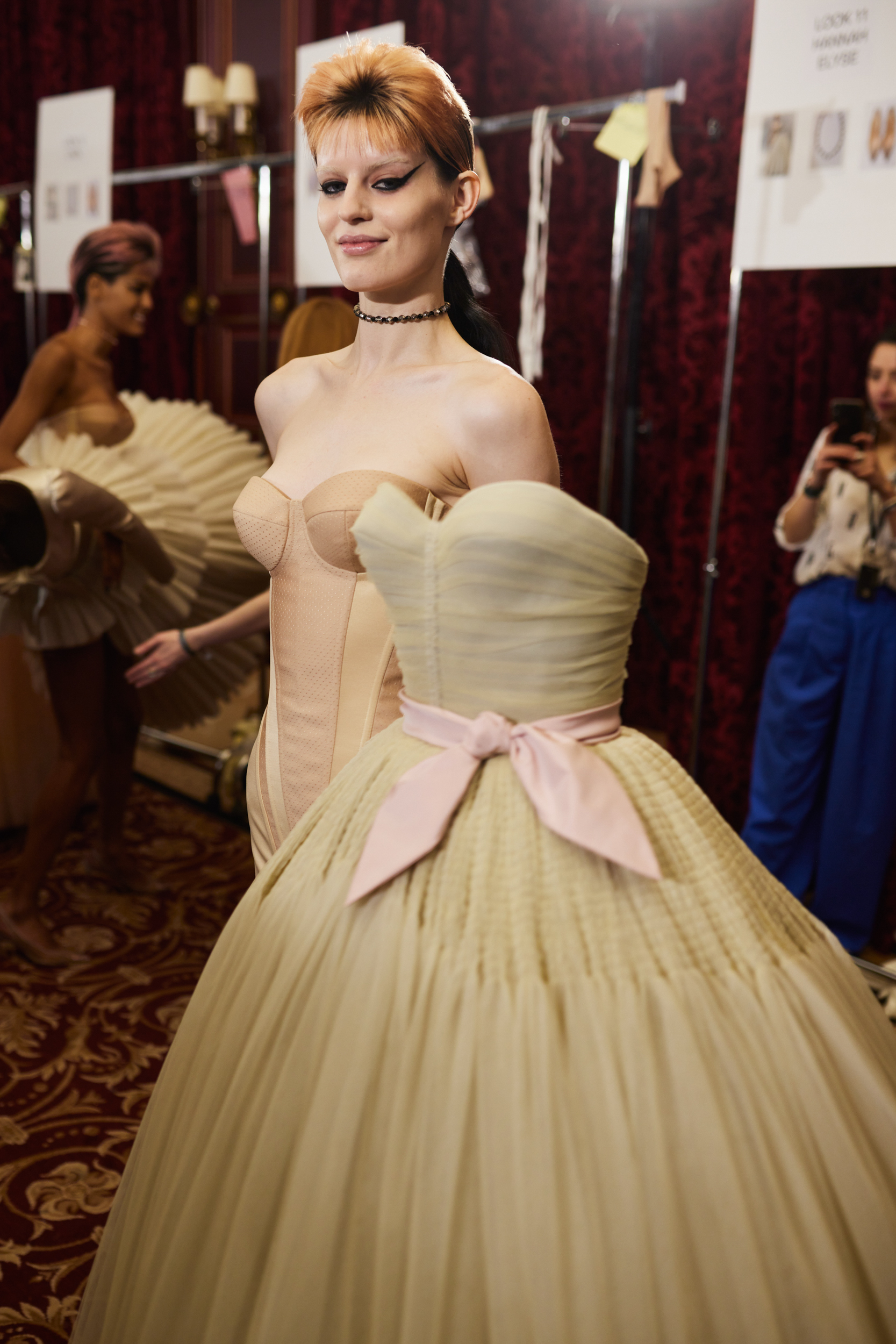 Viktor & Rolf Spring 2023 Couture Fashion Show Backstage