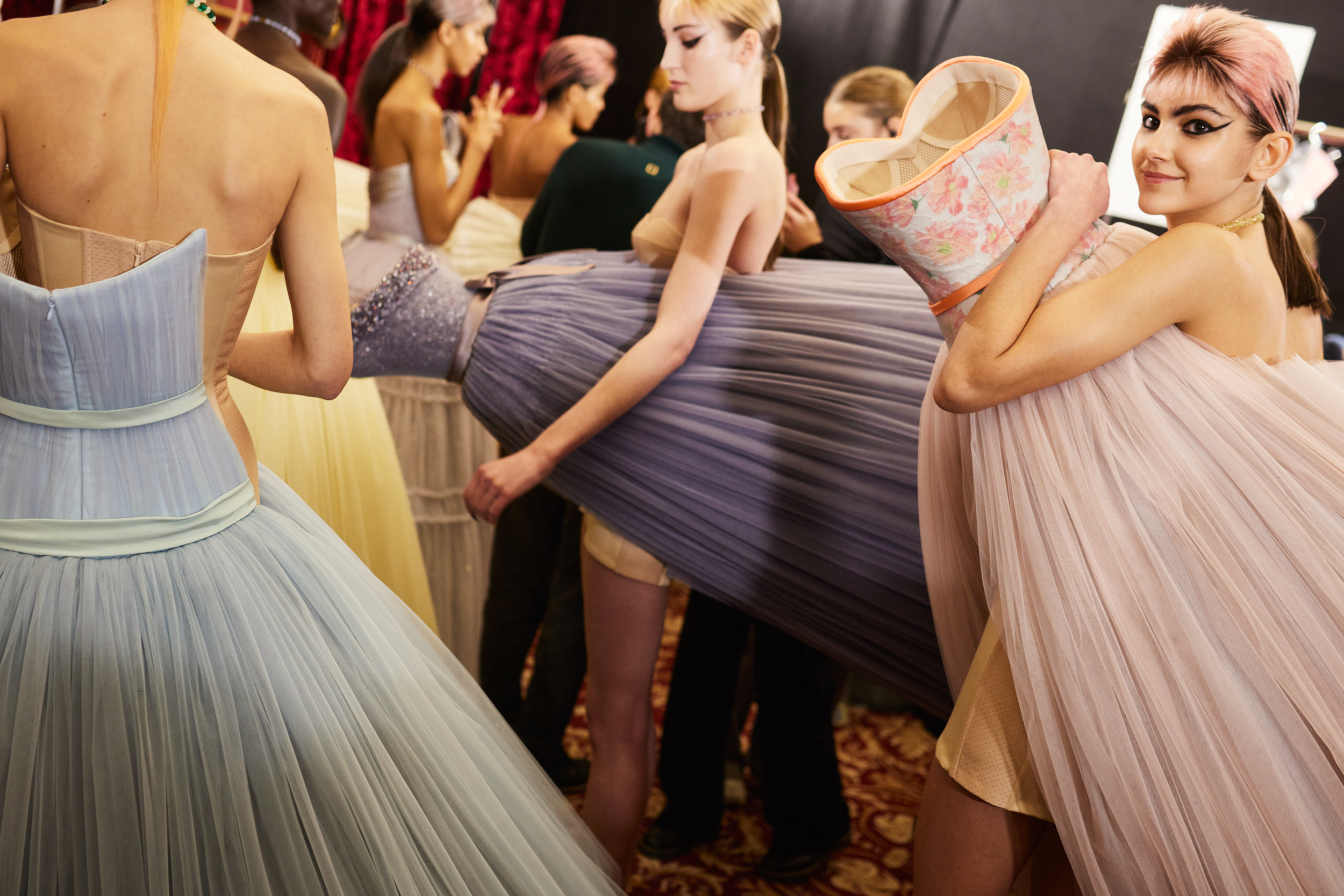 Viktor & Rolf Spring 2023 Couture Fashion Show Backstage