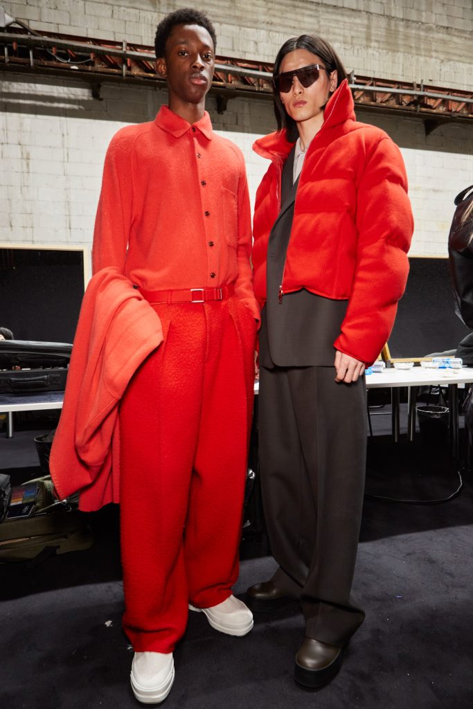 Zegna  Fall 2023 Men’s Fashion Show Backstage