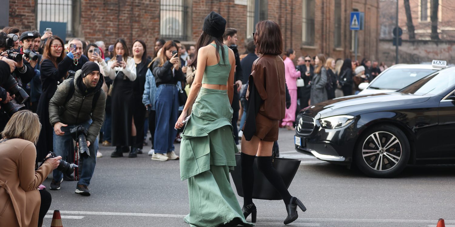 Milan Fall 2023 Fashion Week Street Style Day 2 by Thomas Razzano