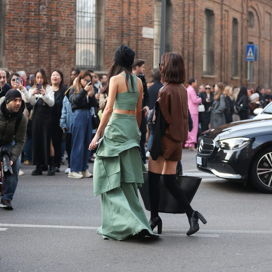 Milan Fall 2023 Fashion Week Street Style Day 2 by Thomas Razzano