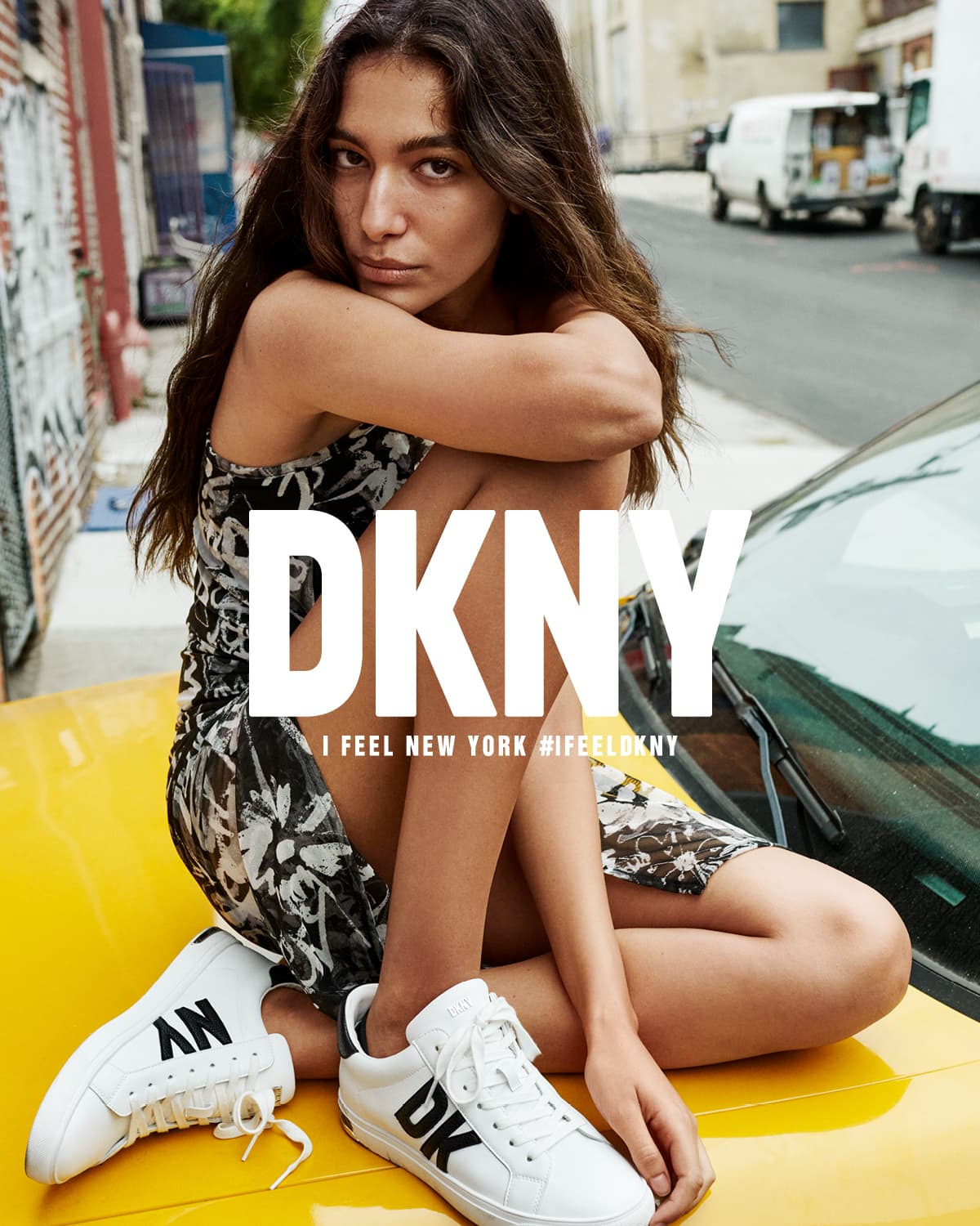 DKNY on X: .@AdrianneHo hits the hiking trail in #DKNY Sport.   / X