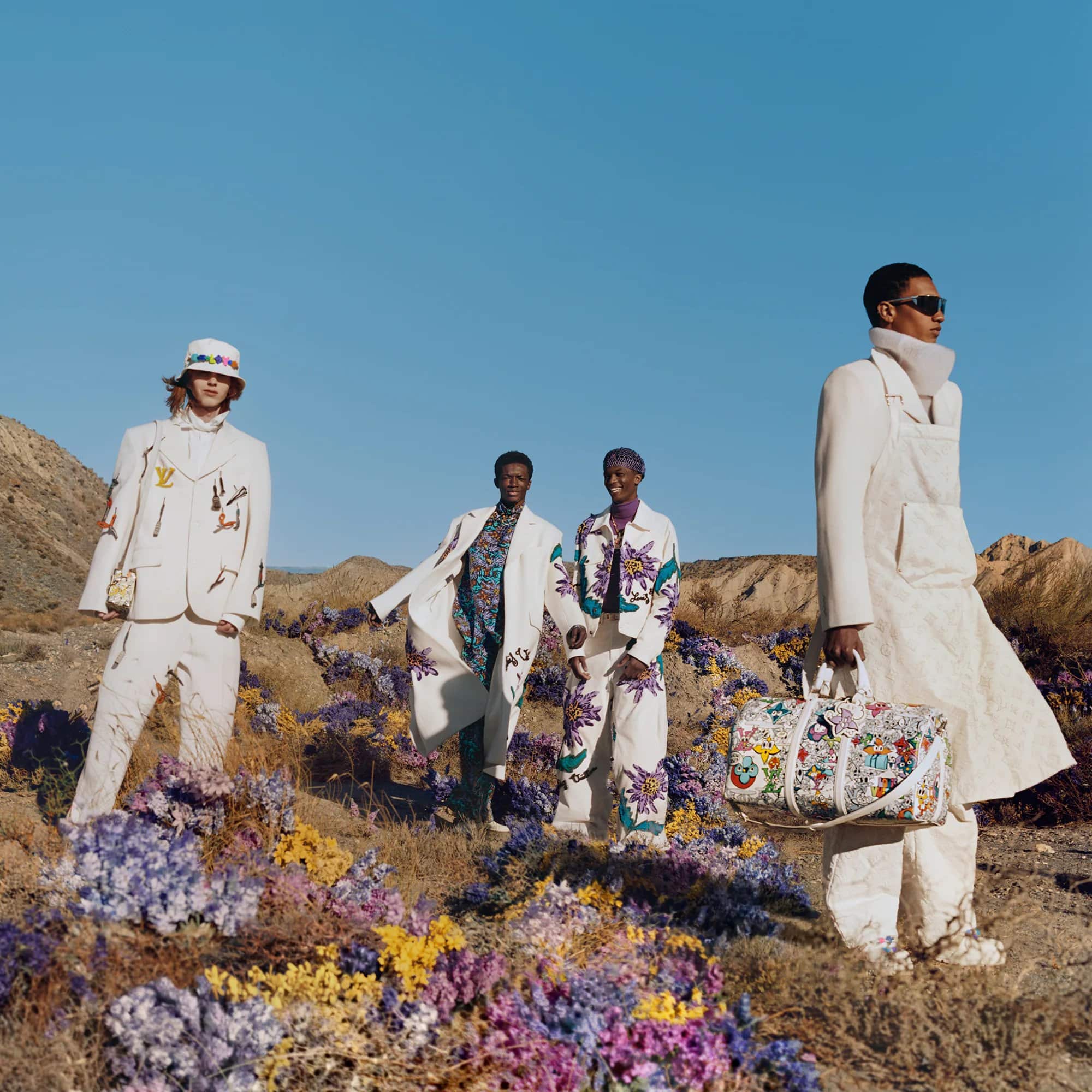 Louis Vuitton Taïgarama Men's Spring 2021 Ad Campaign