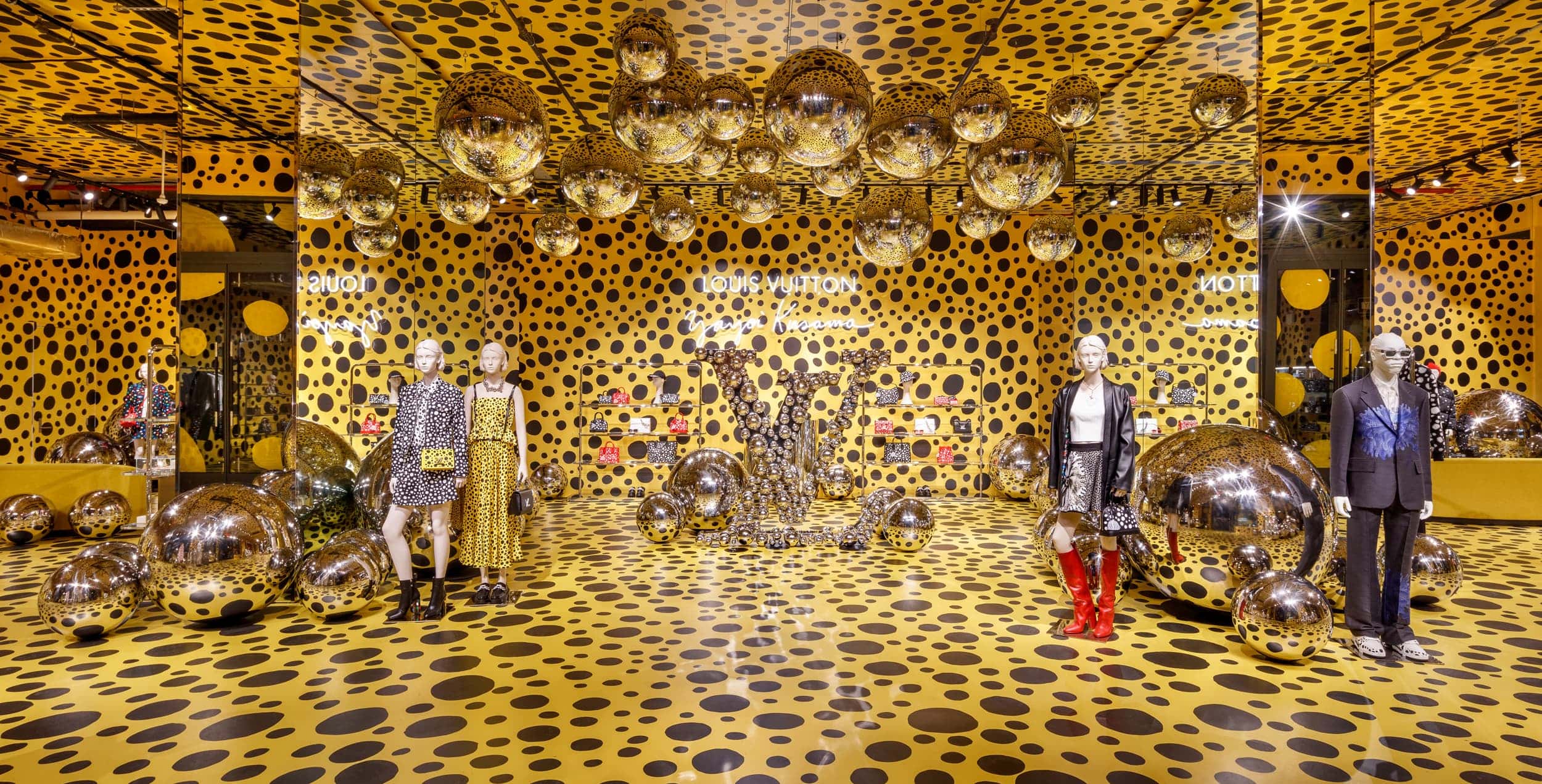 Louis Vuitton x Yayoi Kusama - Harrods Takeover