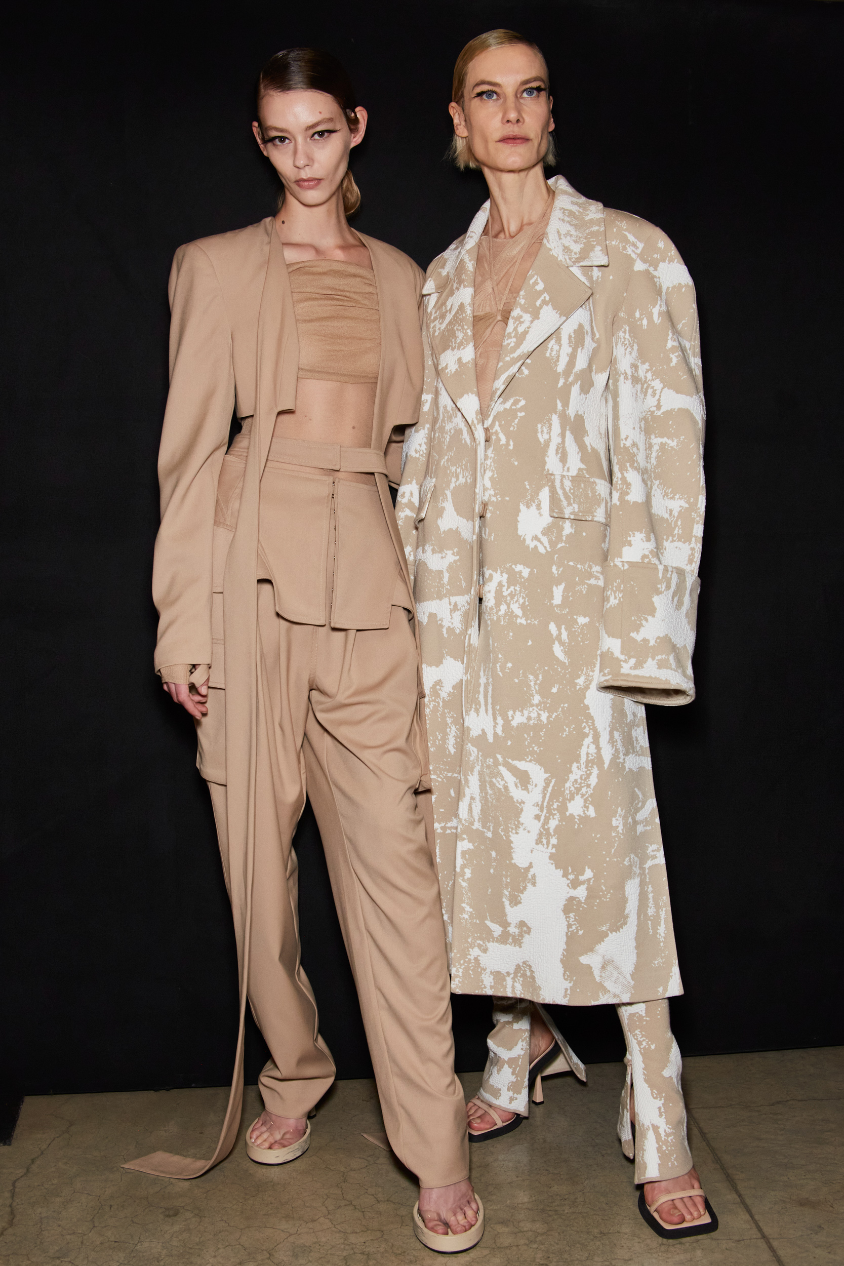 Andreadamo Fall 2023 Fashion Show Backstage