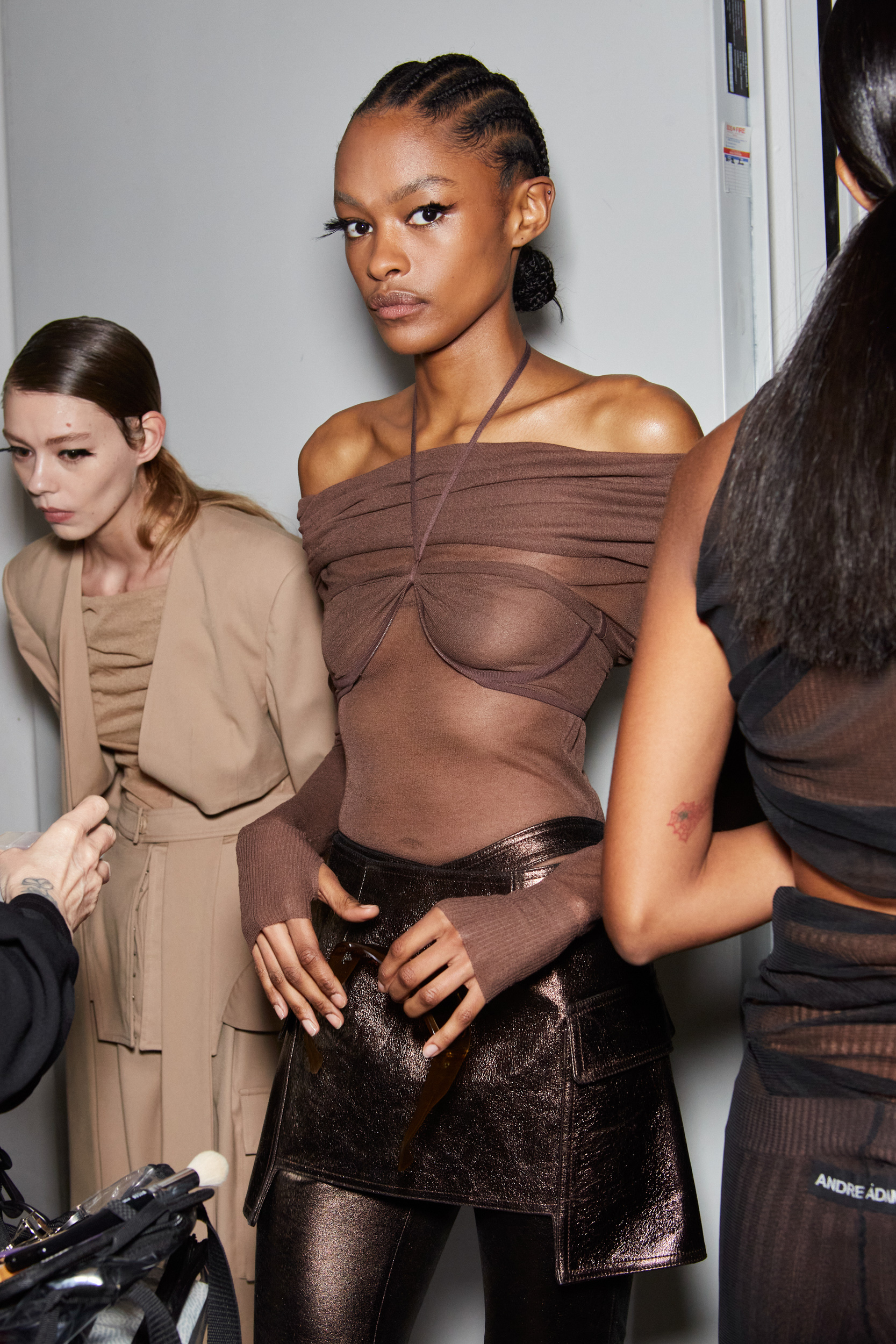 Andreadamo Fall 2023 Fashion Show Backstage