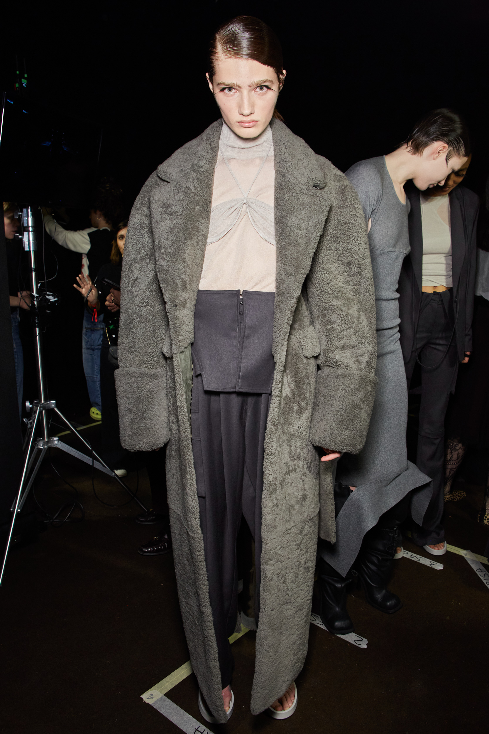 Andreadamo Fall 2023 Fashion Show Backstage