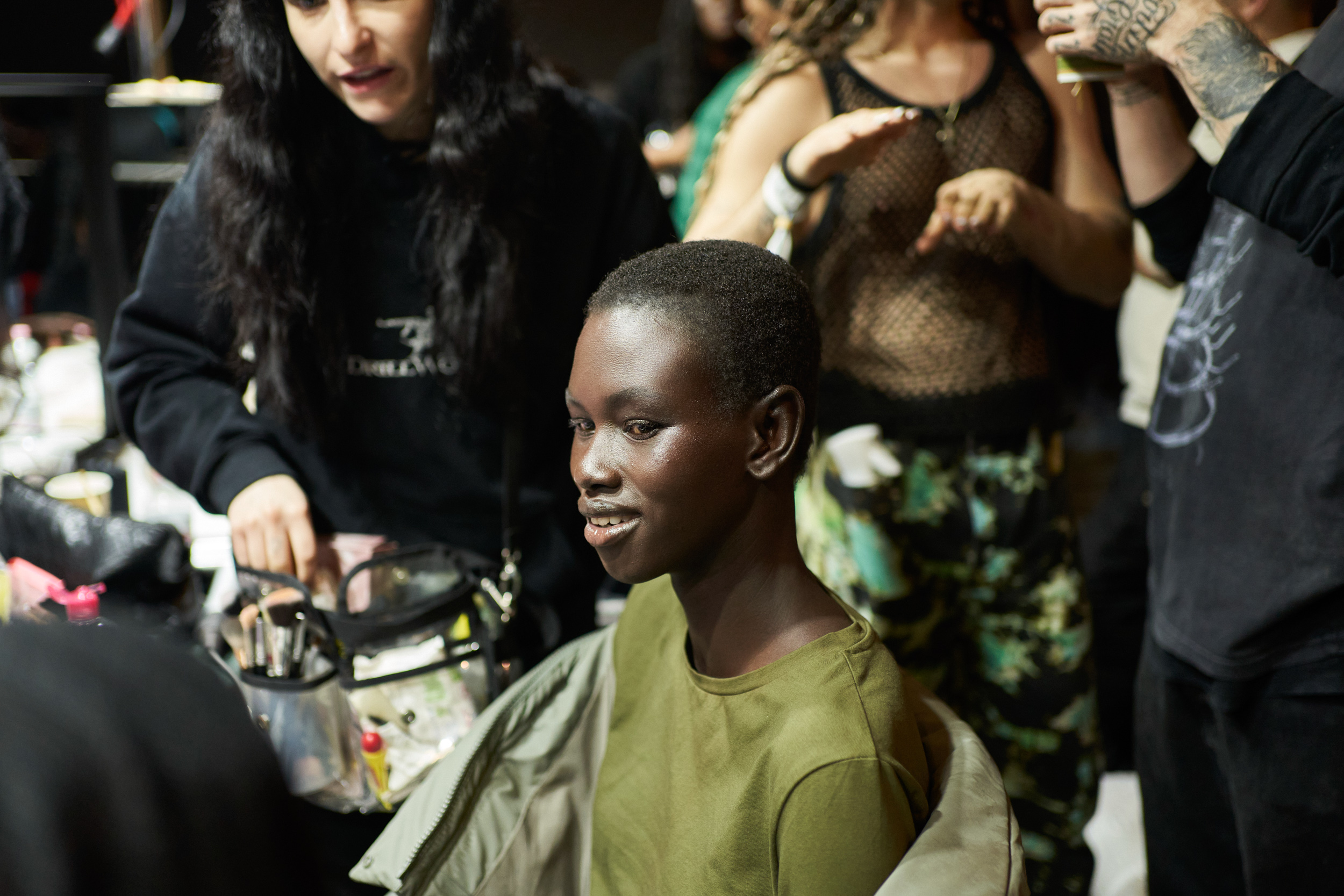 Blumarine Fall 2023 Fashion Show Backstage