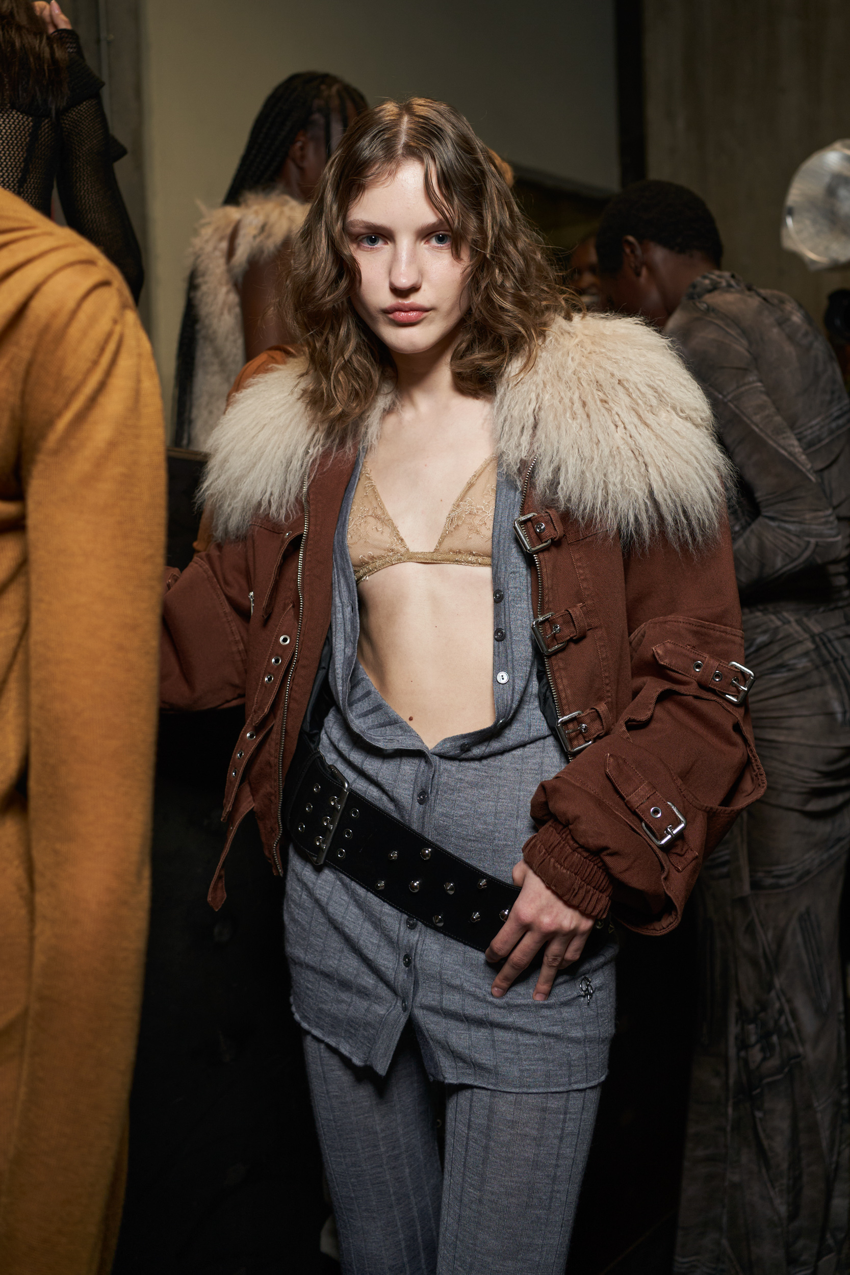 Blumarine Fall 2023 Fashion Show Backstage