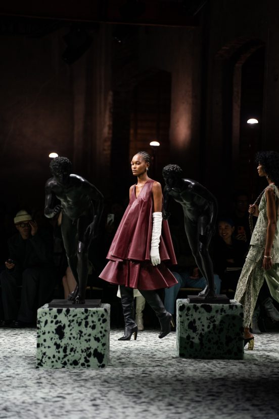Bottega Veneta Fall 2023 Fashion Show Atmosphere