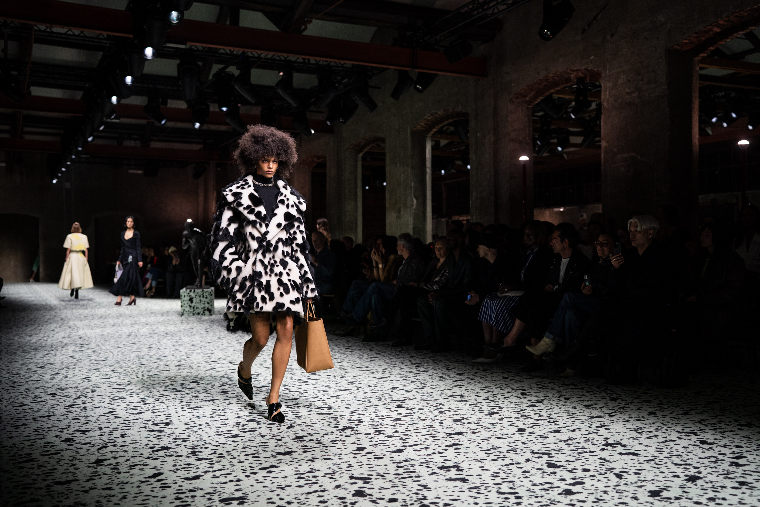 Bottega Veneta Fall 2023 Fashion Show Atmosphere