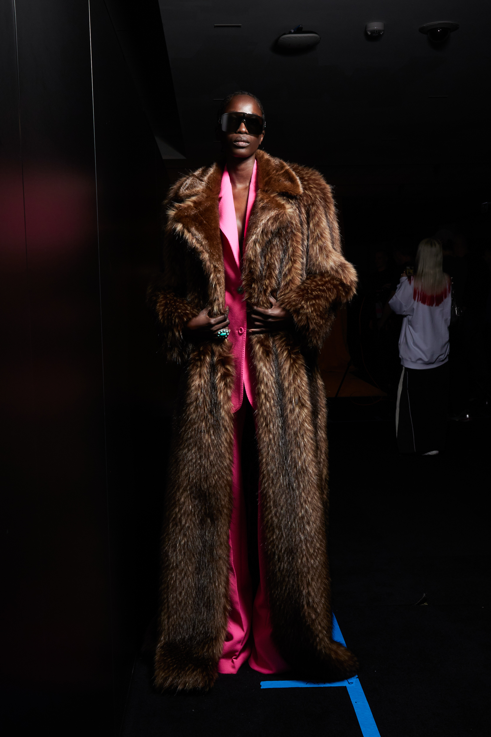 Roberto Cavalli Fall 2023 Fashion Show Backstage
