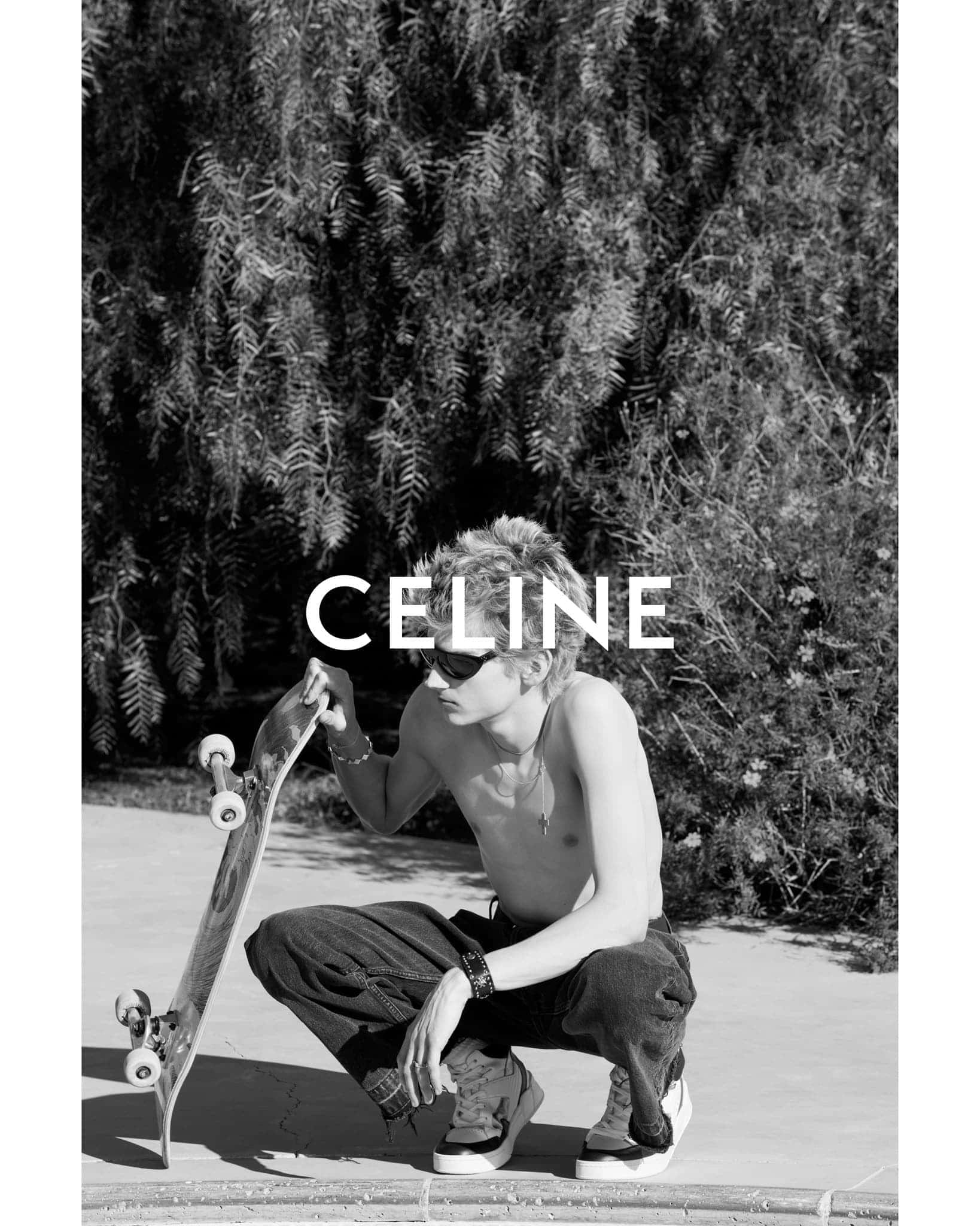 celine homme summer 2023 ad campaign photo