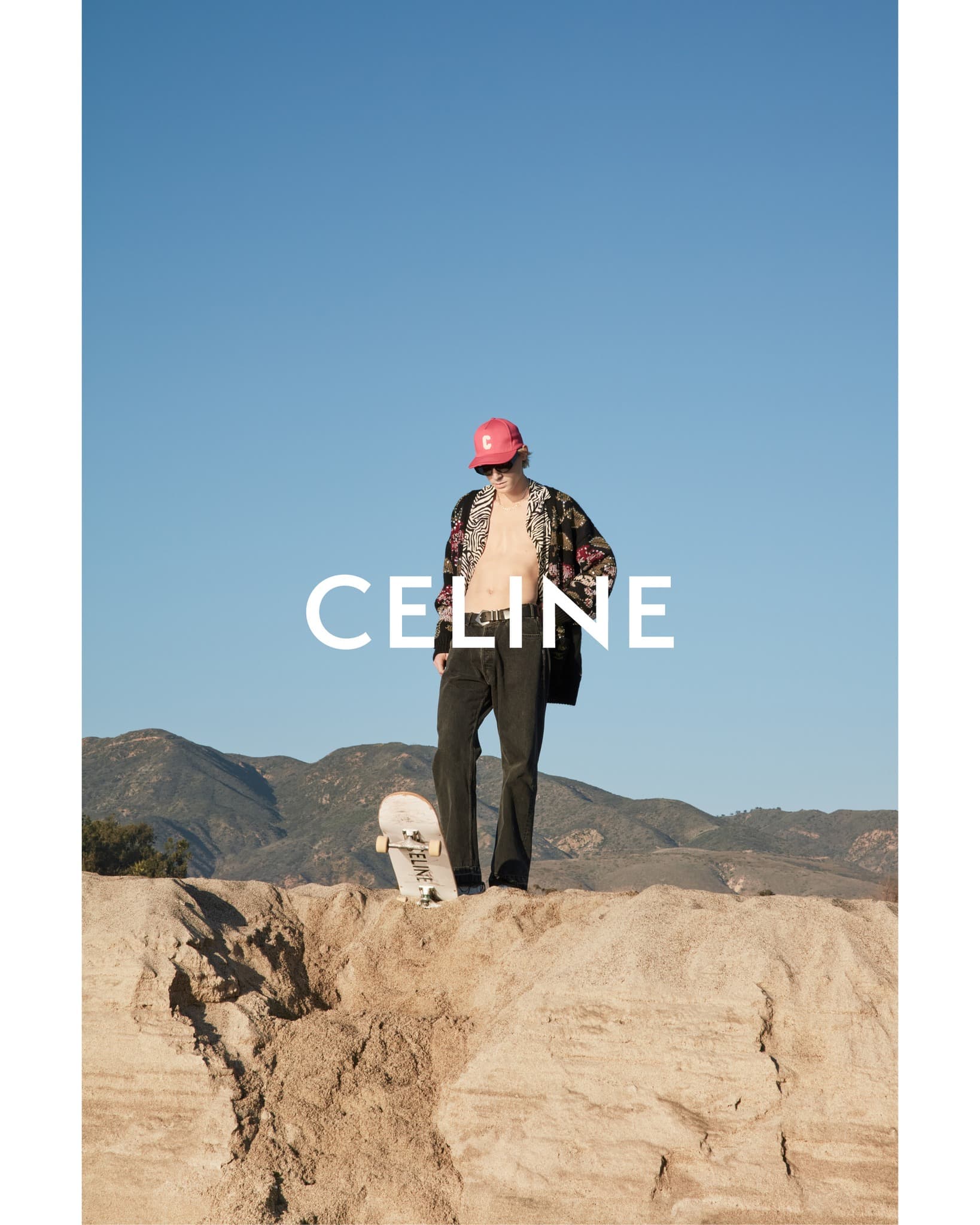 celine homme summer 2023 ad campaign photo
