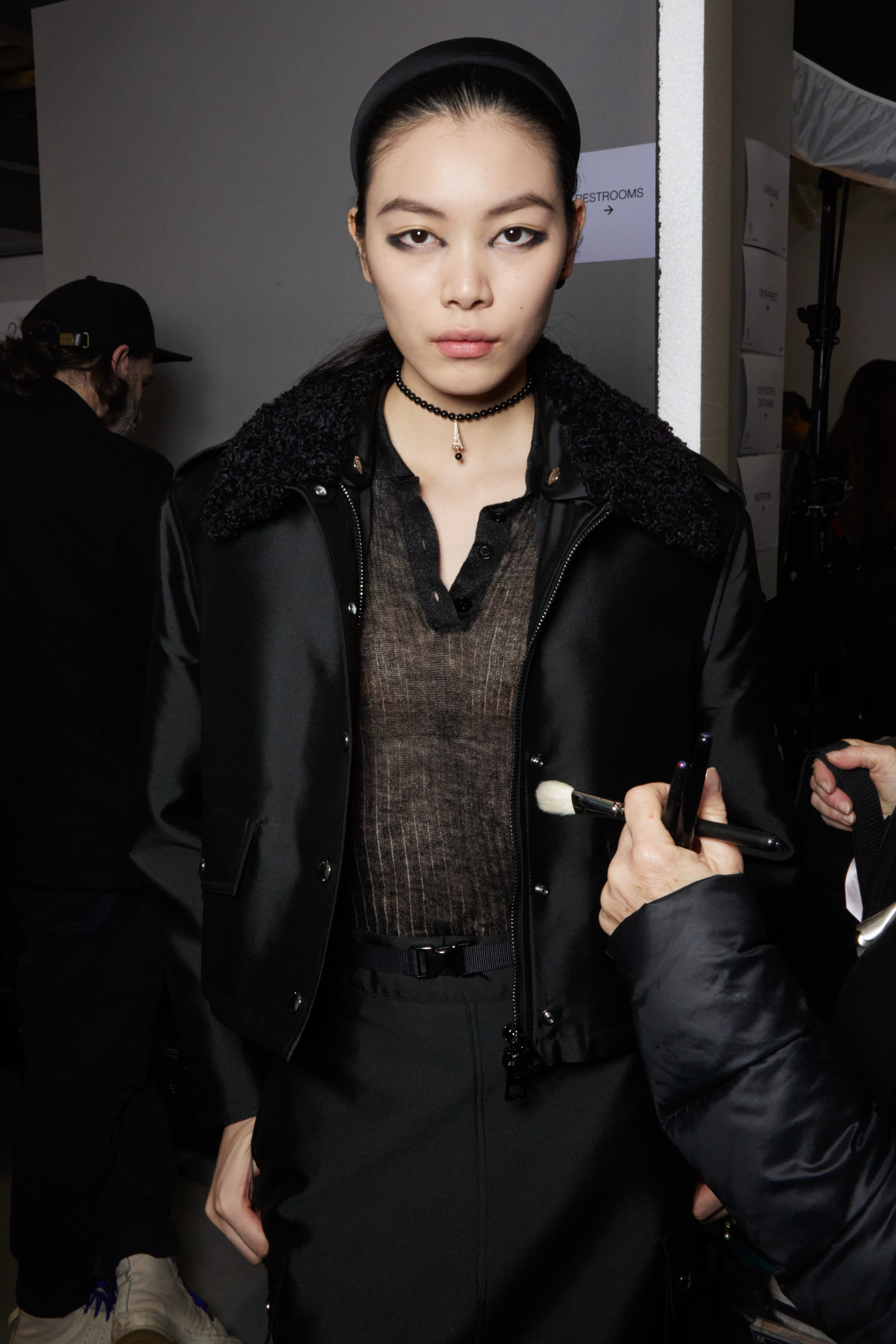 Christian Dior Fall 2023 Fashion Show Backstage