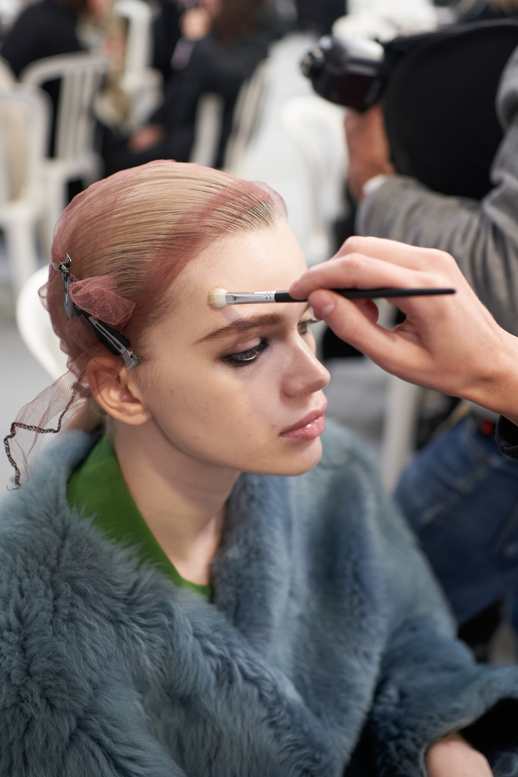 Christian Dior Fall 2023 Fashion Show Backstage