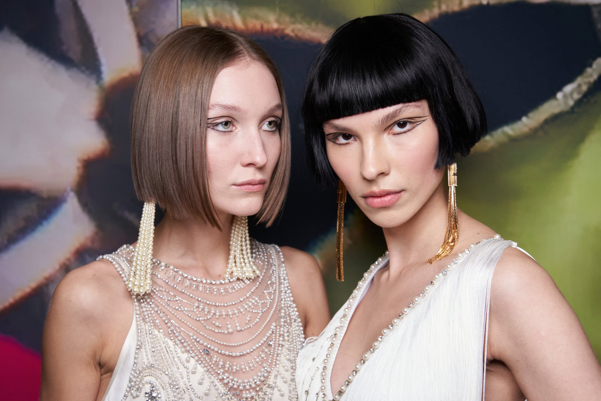 Elisabetta Franchi Fall 2023 Fashion Show Backstage