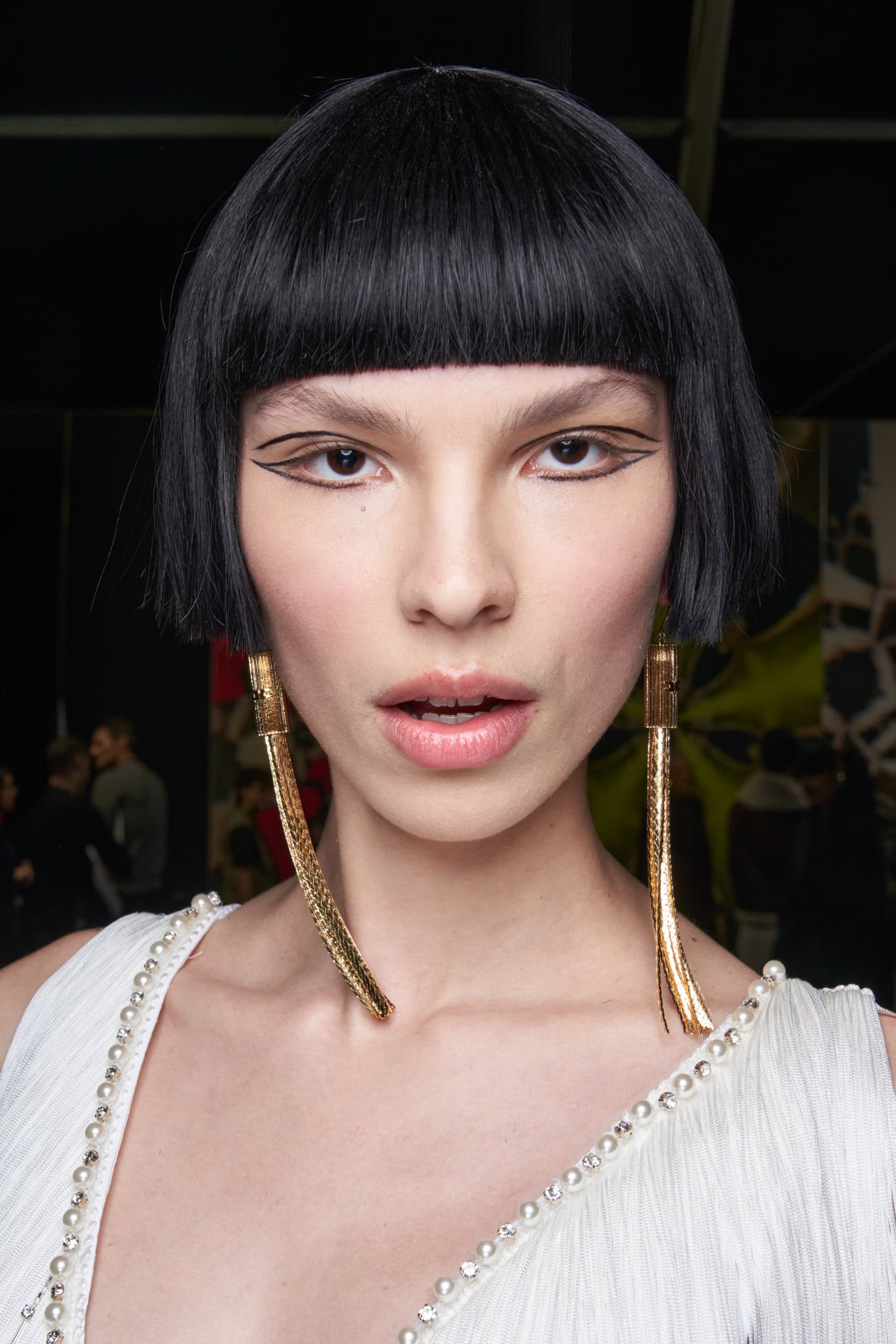Elisabetta Franchi Fall 2023 Fashion Show Backstage