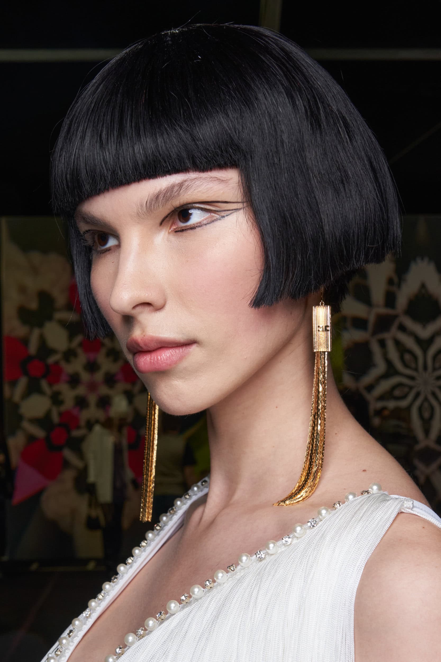 Elisabetta Franchi Fall 2023 Fashion Show Backstage