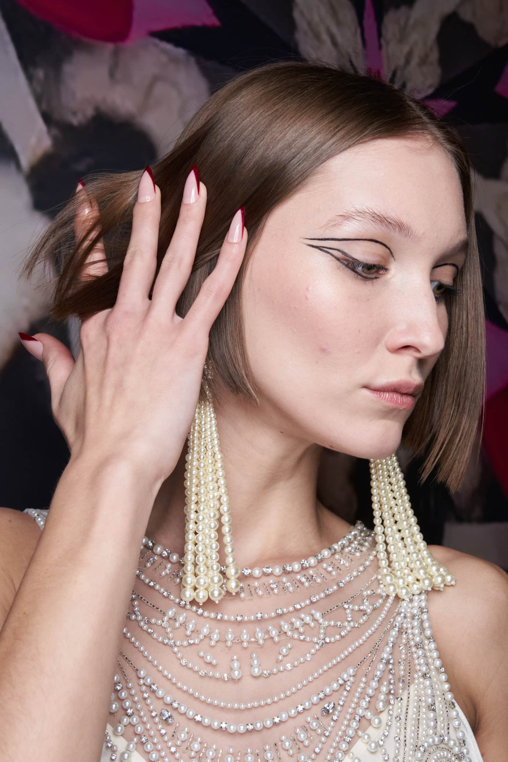 Elisabetta Franchi Fall 2023 Fashion Show Backstage