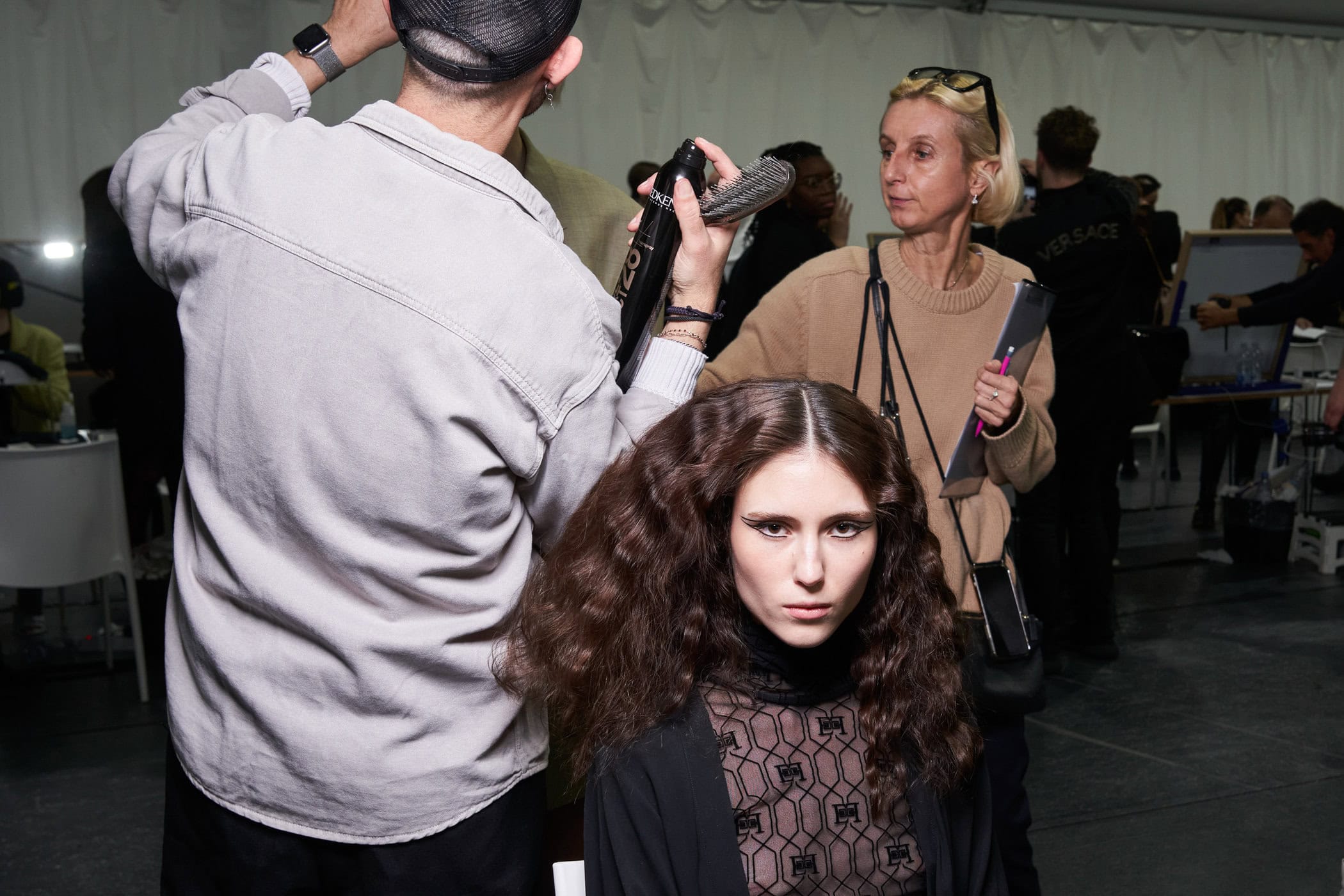 Elisabetta Franchi Fall 2023 Fashion Show Backstage