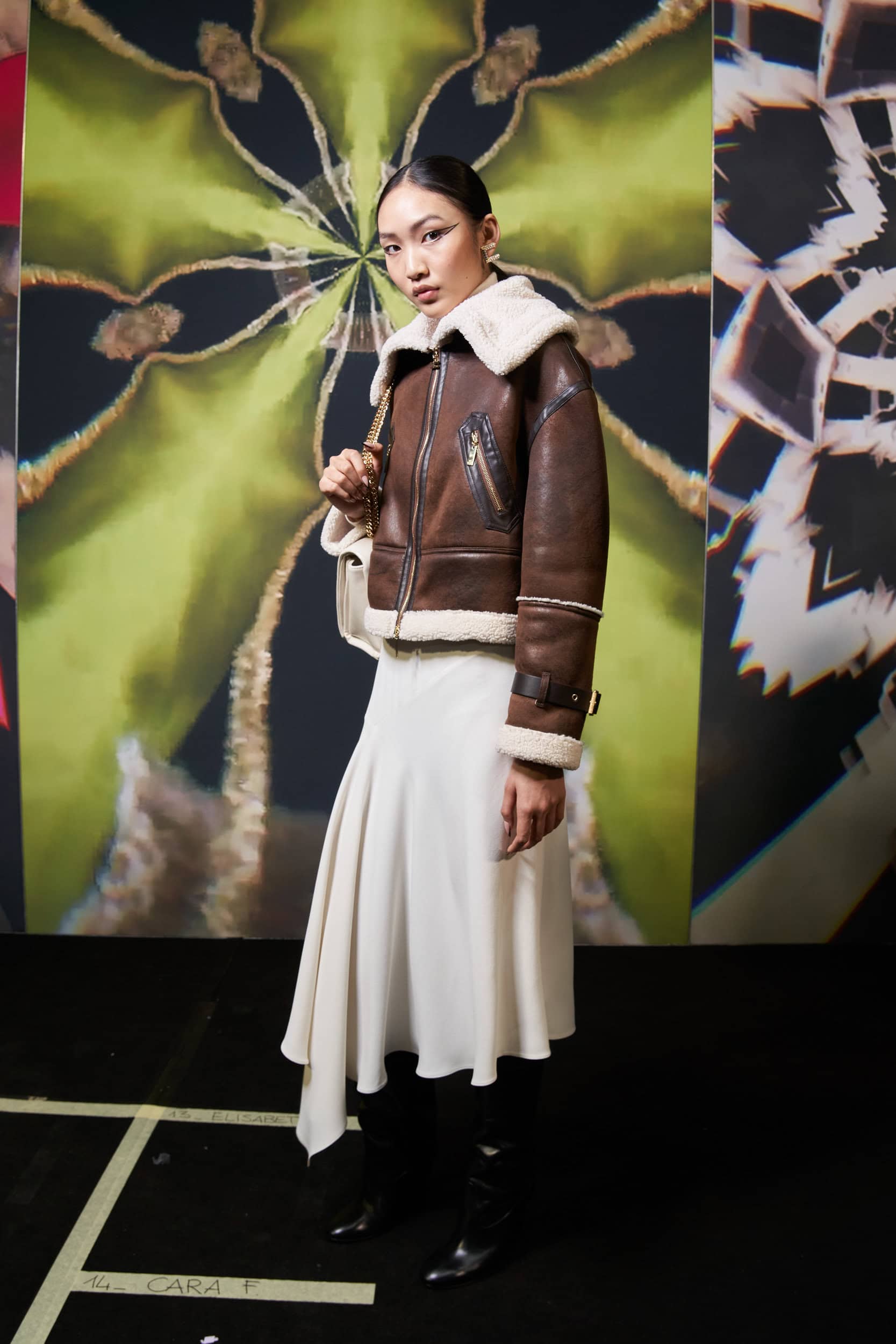 Elisabetta Franchi Fall 2023 Fashion Show Backstage