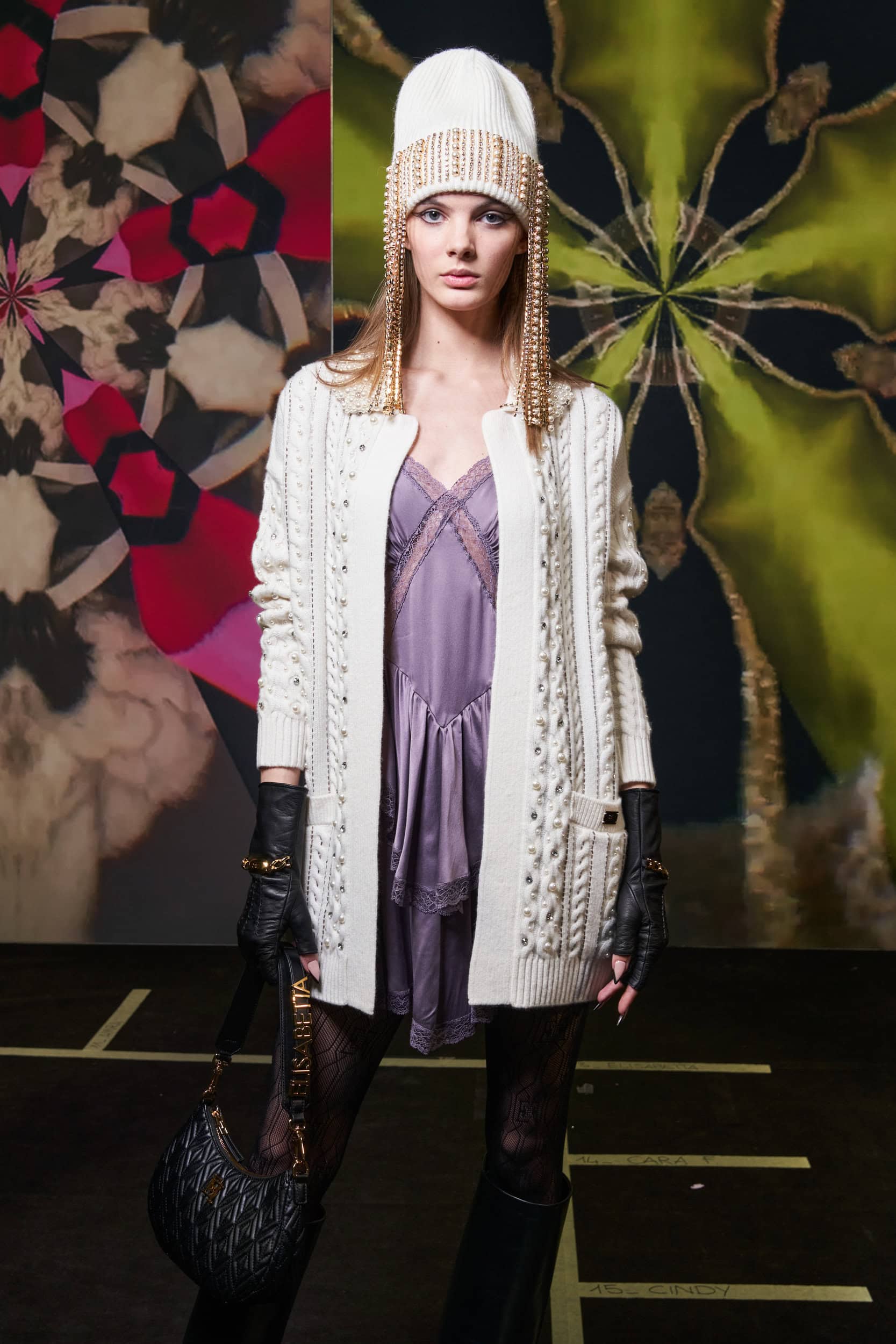 Elisabetta Franchi Fall 2023 Fashion Show Backstage