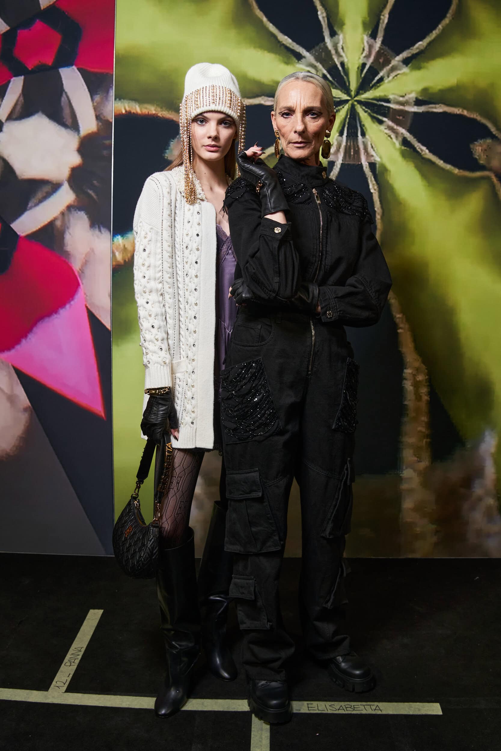 Elisabetta Franchi Fall 2023 Fashion Show Backstage