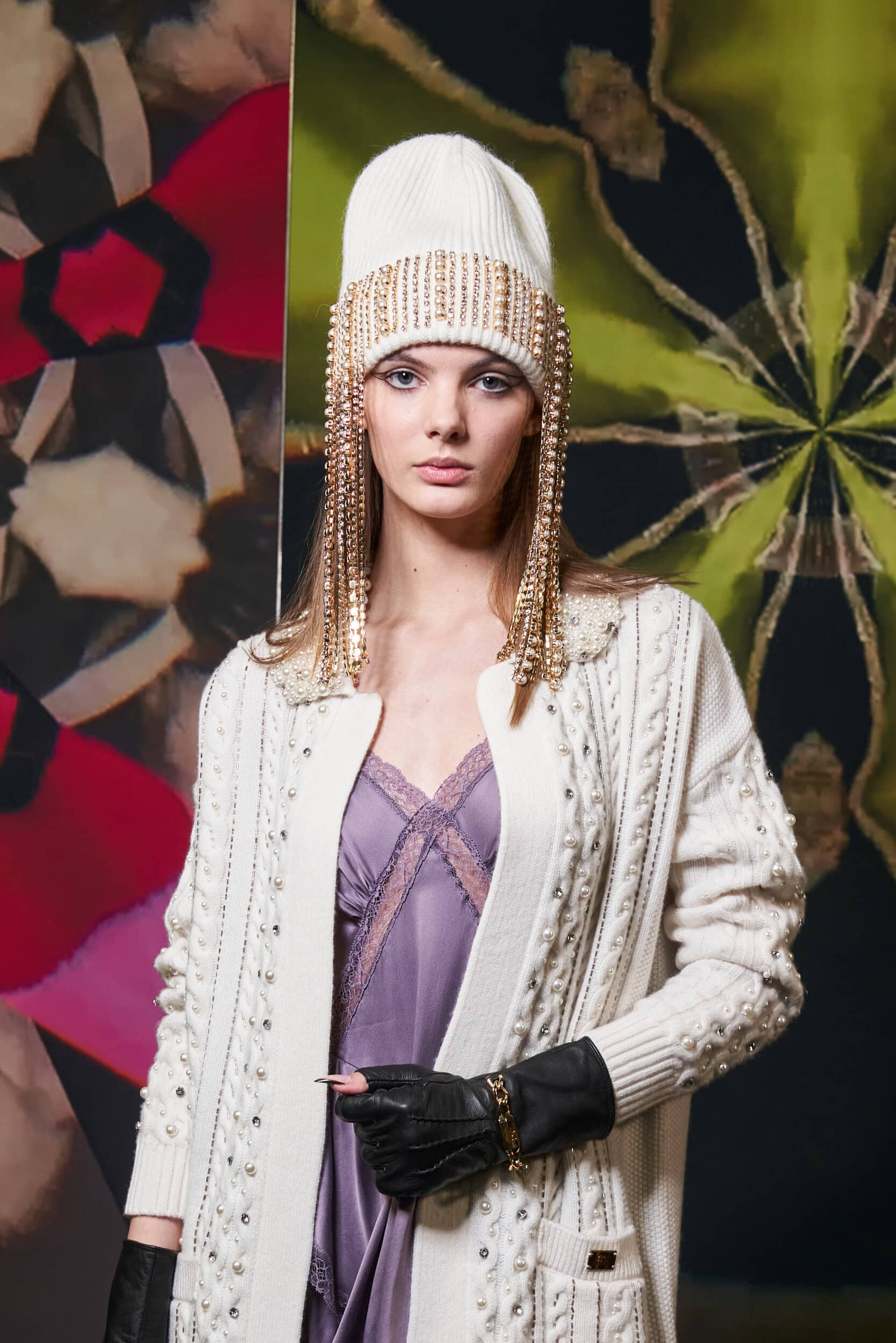 Elisabetta Franchi Fall 2023 Fashion Show Backstage