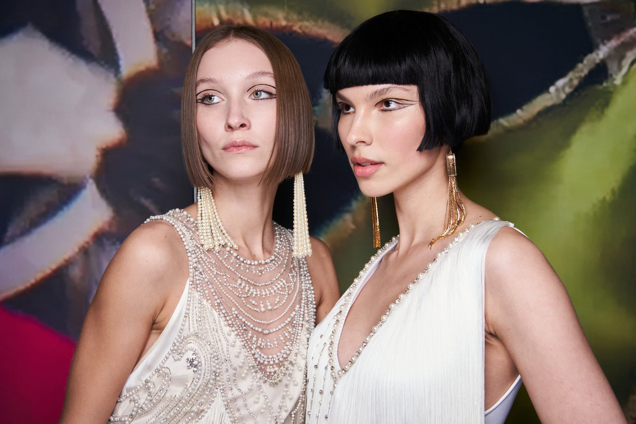 Elisabetta Franchi Fall 2023 Fashion Show Backstage