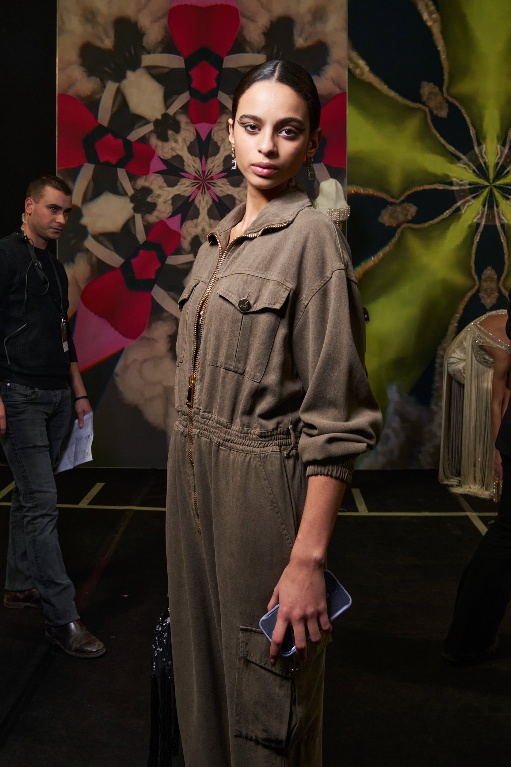 Elisabetta Franchi Fall 2023 Fashion Show Backstage