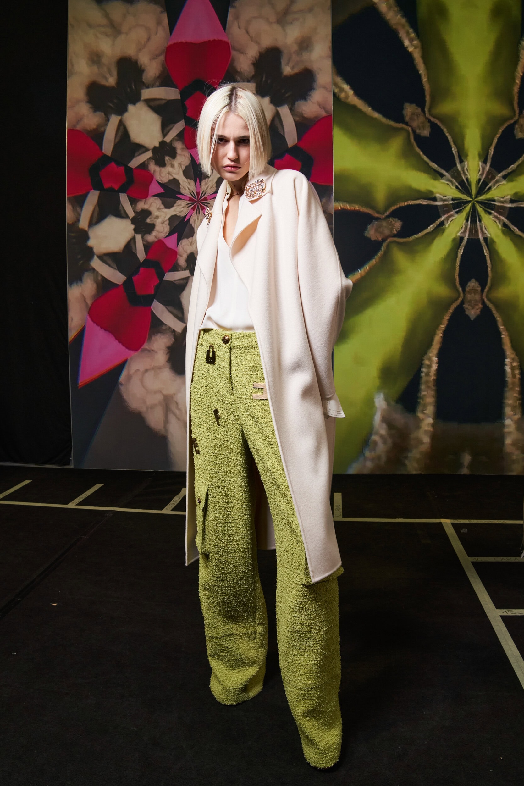 Elisabetta Franchi Fall 2023 Fashion Show Backstage